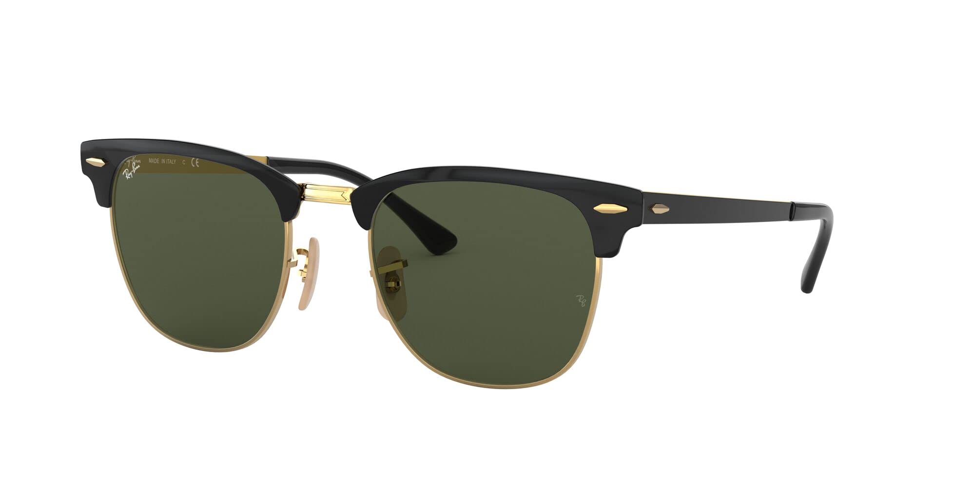 Ray-Ban RB3716 Clubmaster Metal Square Sunglasses