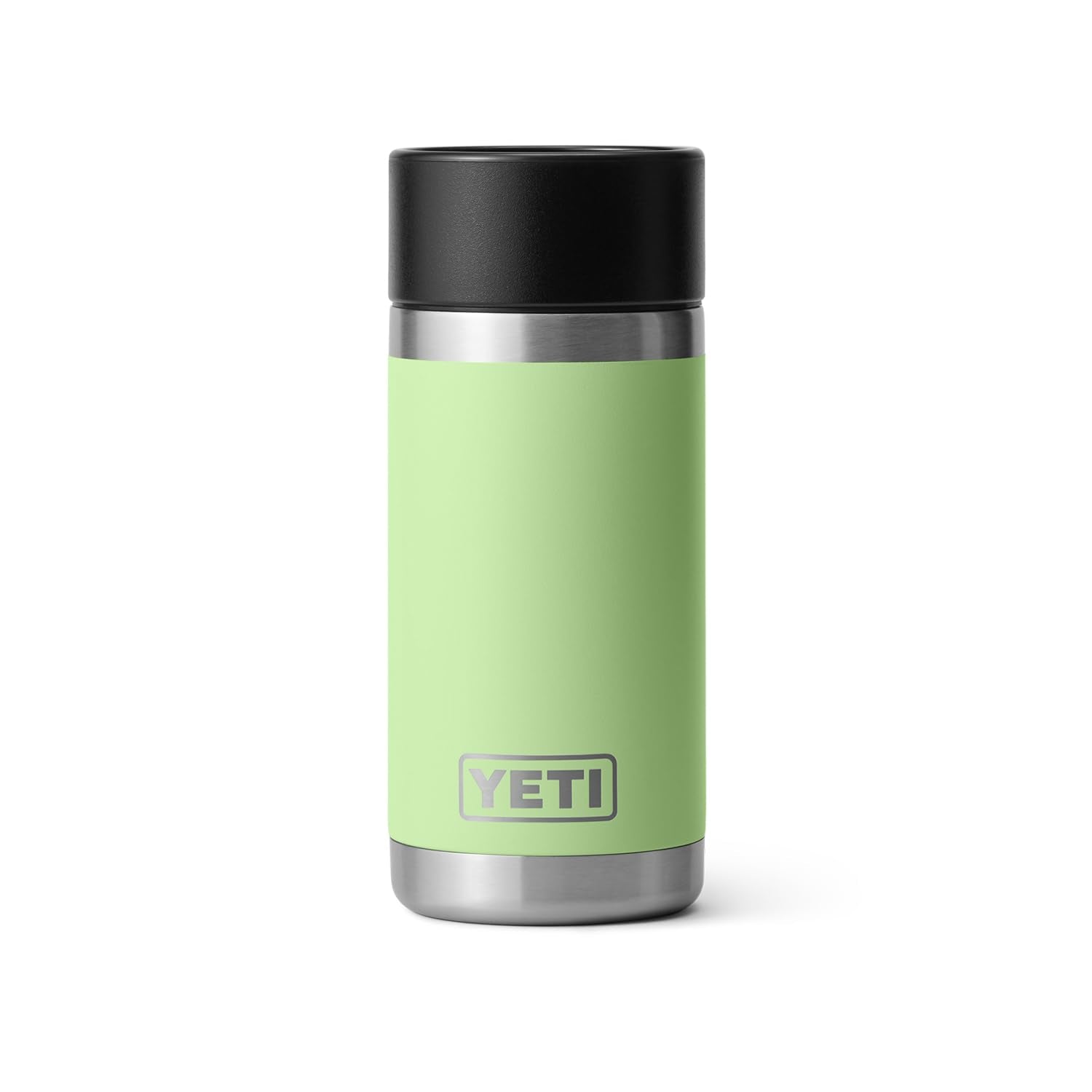 YETI Rambler 12 oz Bottle, Stainless Steel, Vacuum Insulated, with Hot Shot Cap