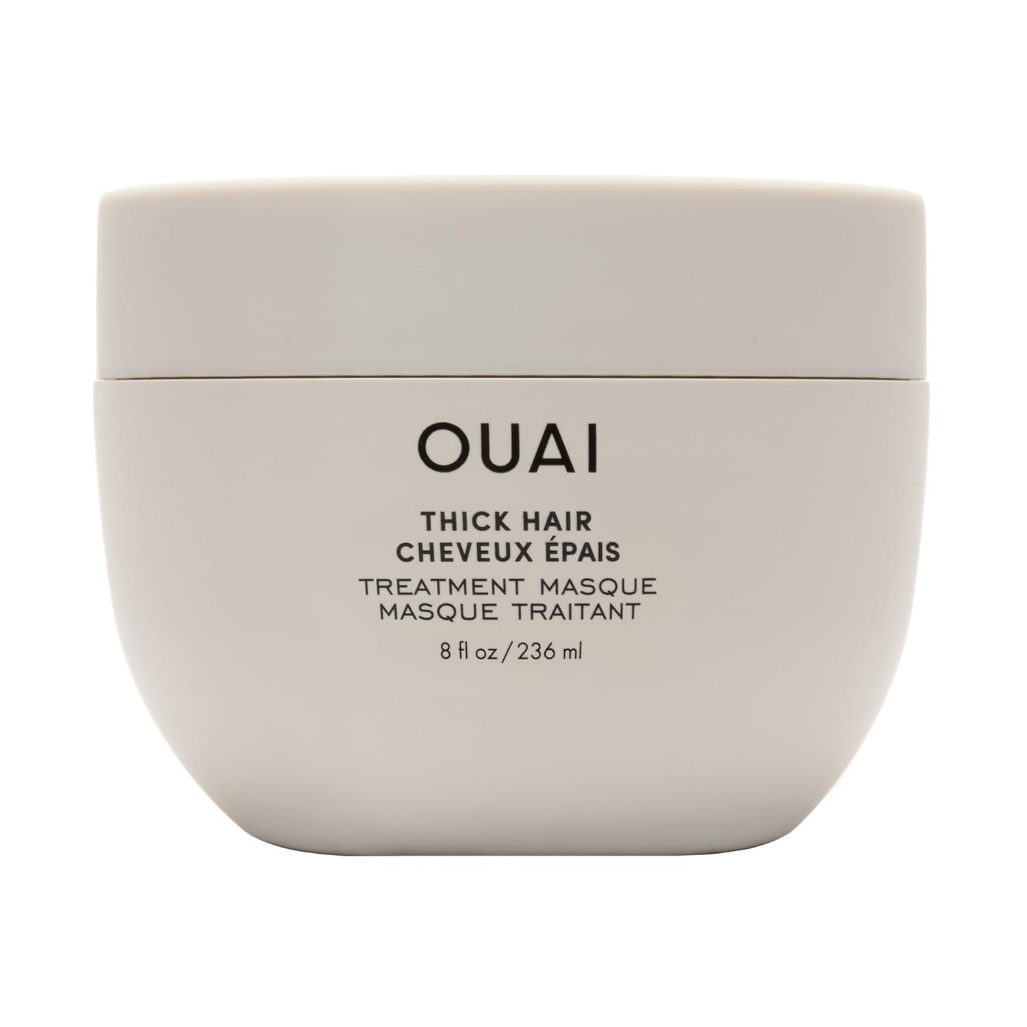 OUAI Fine to Medium Hair Treatment Masque - Hair Mask for Hair Repair, Hydration and Shine - With Shea Butter, Keratin and Panthenol - Paraben, Phthalate and Sulfate Free Hair Care (8 Fl Oz)
