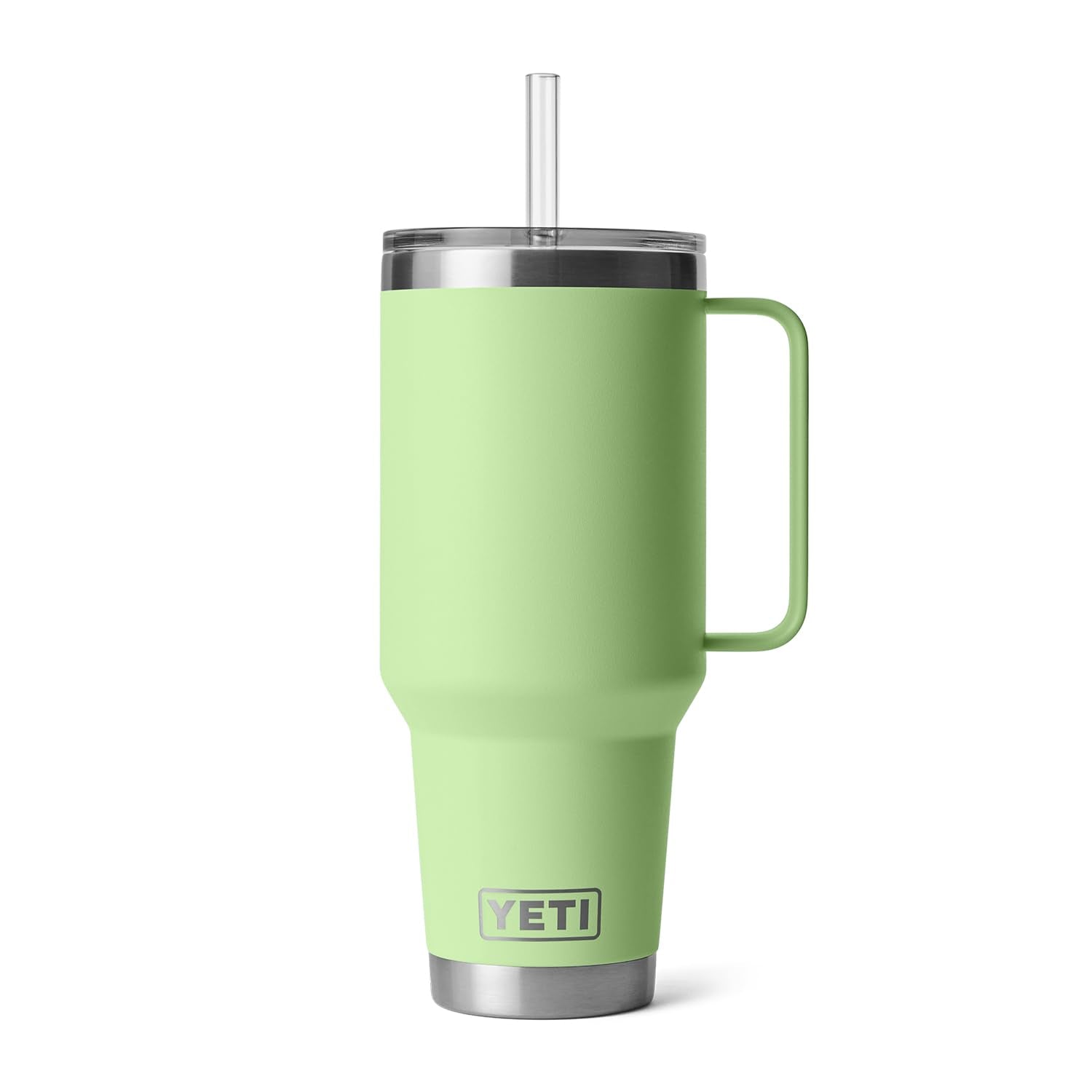 YETI Rambler Tumbler with Handle and Straw Lid, Vacuum Insulated Travel Mug, Stainless Steel