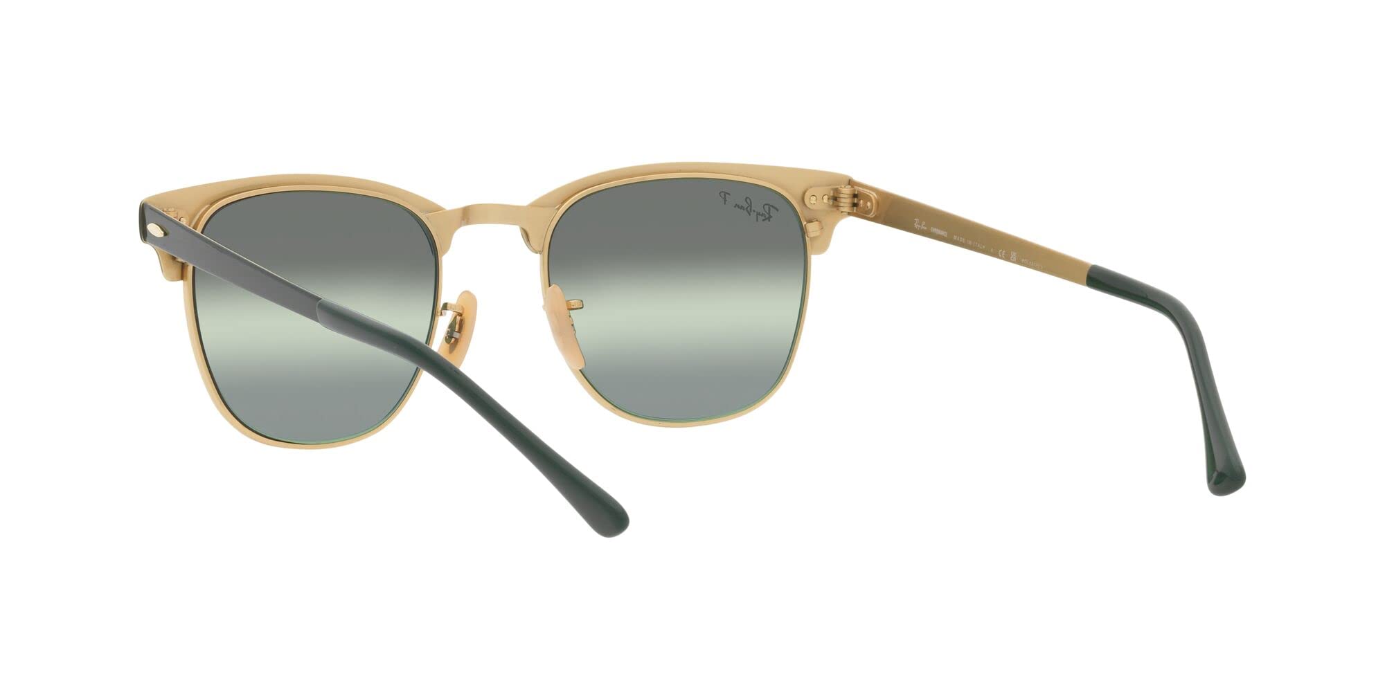 Ray-Ban RB3716 Clubmaster Metal Square Sunglasses