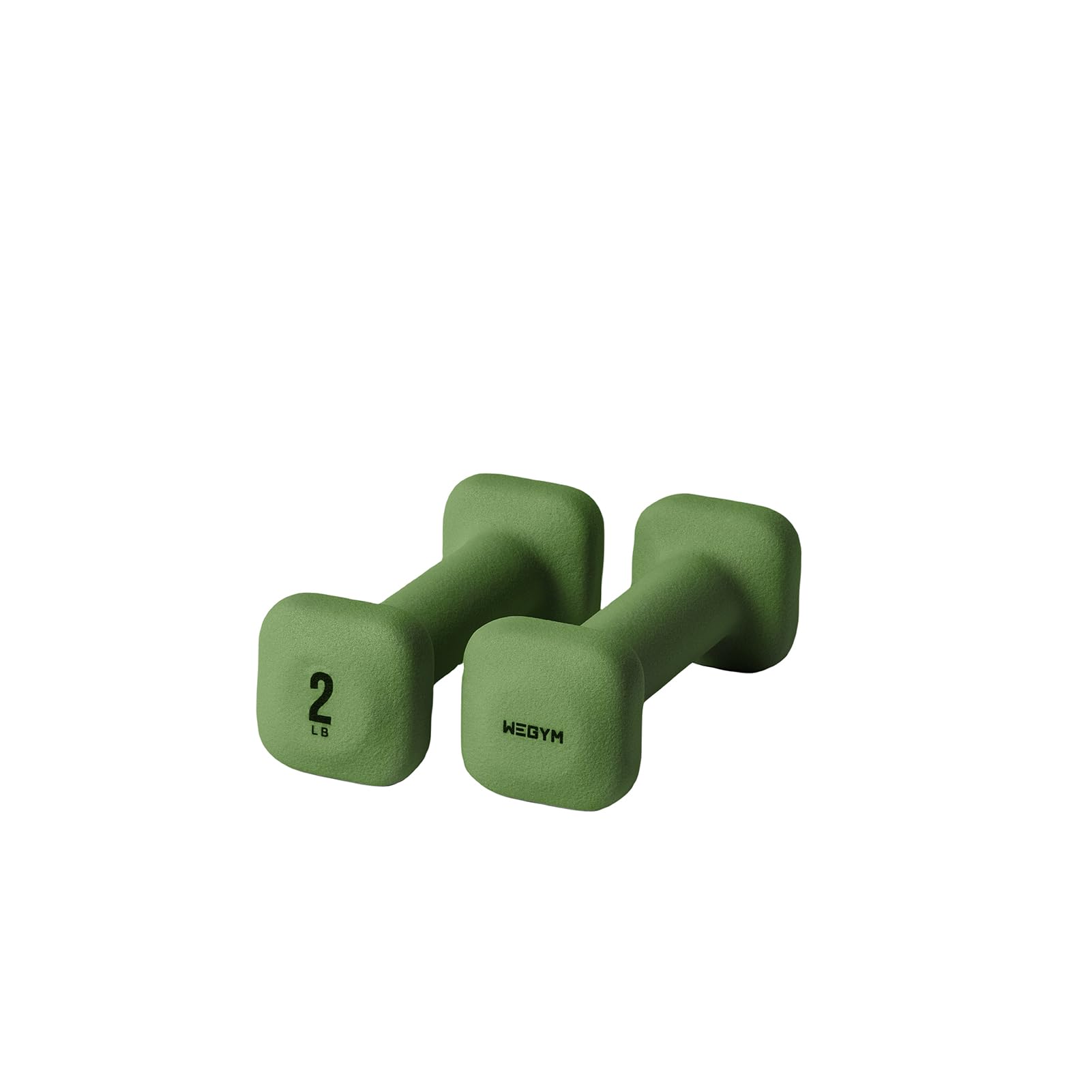 WeGym SafeGrip Dumbbells, Anti-Slip, Anti-Roll, Thick Handles, Free Weights, Square Dumbbells for Secure Workouts at Home, Weightlifting, and Personal Training