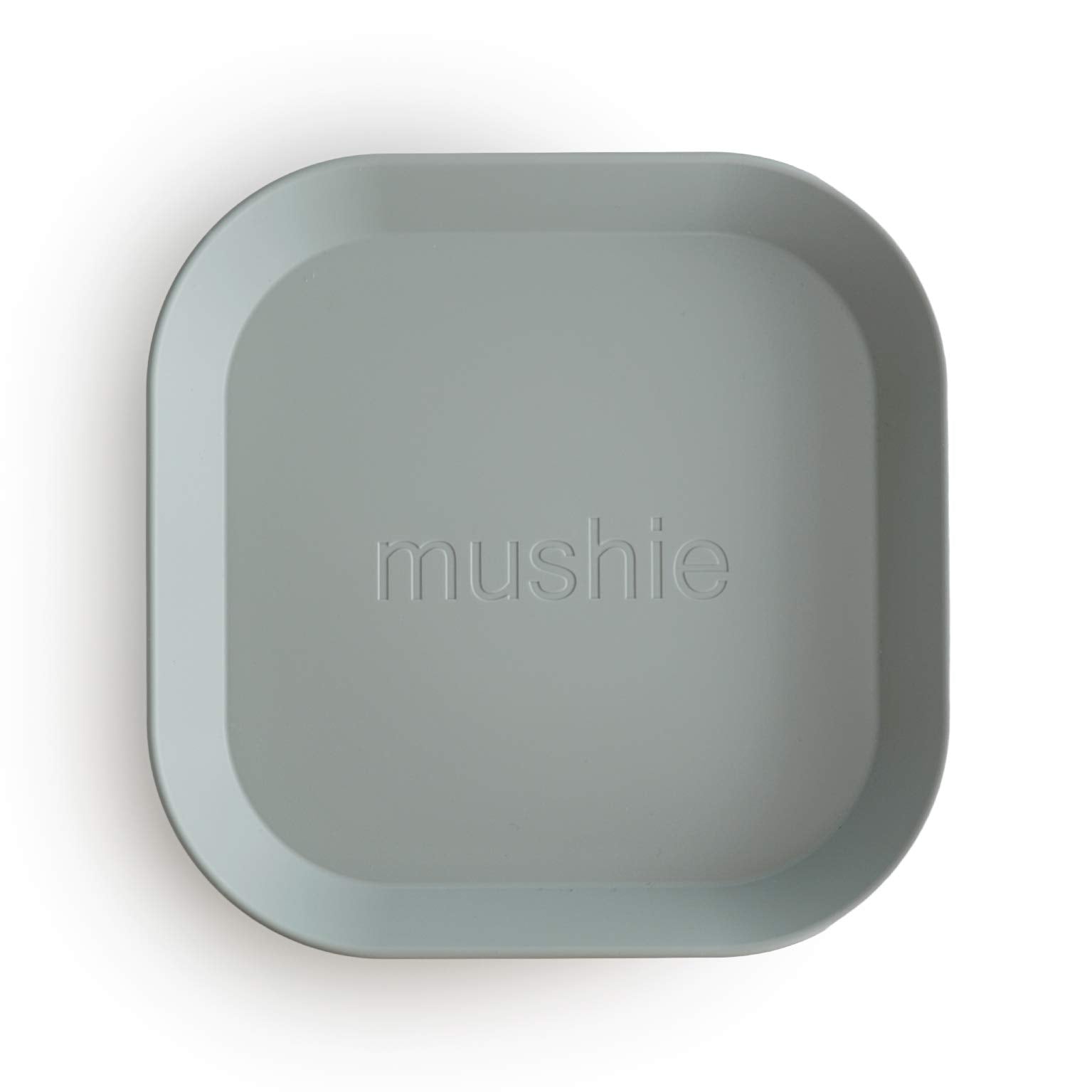 mushie Flatware Fork and Spoon Set for Kids | Made in Denmark (Sage)