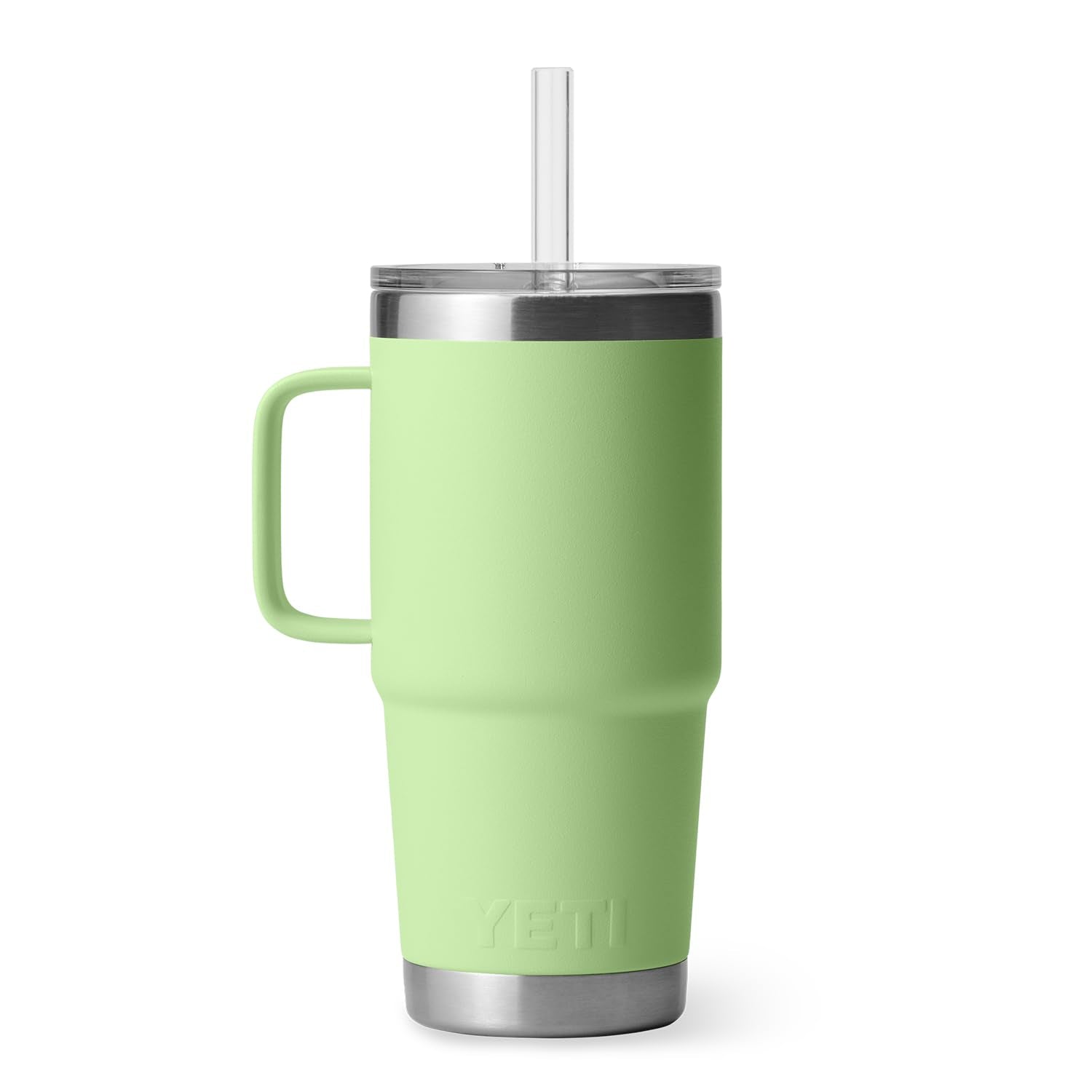 YETI Rambler Tumbler with Handle and Straw Lid, Vacuum Insulated Travel Mug, Stainless Steel