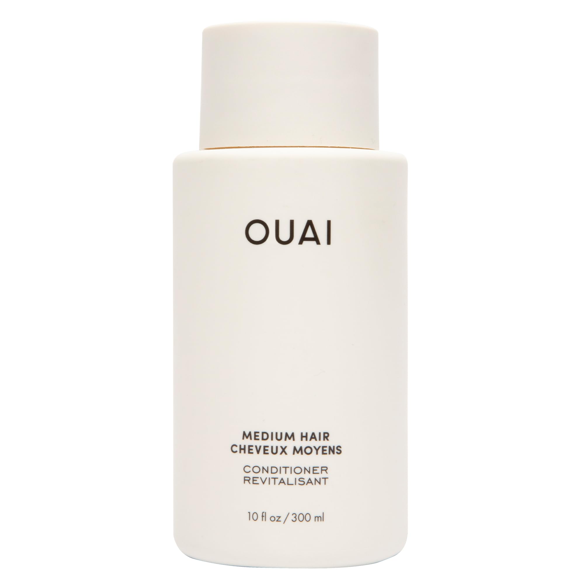 OUAI Fine Hair Conditioner - Volumizing Conditioner for Fine Hair Made with Keratin, Biotin and Chia Seed Oil - Adds Softness, Bounce and Volume - Free from Parabens, Sulfates, and Phthalates (10 oz)