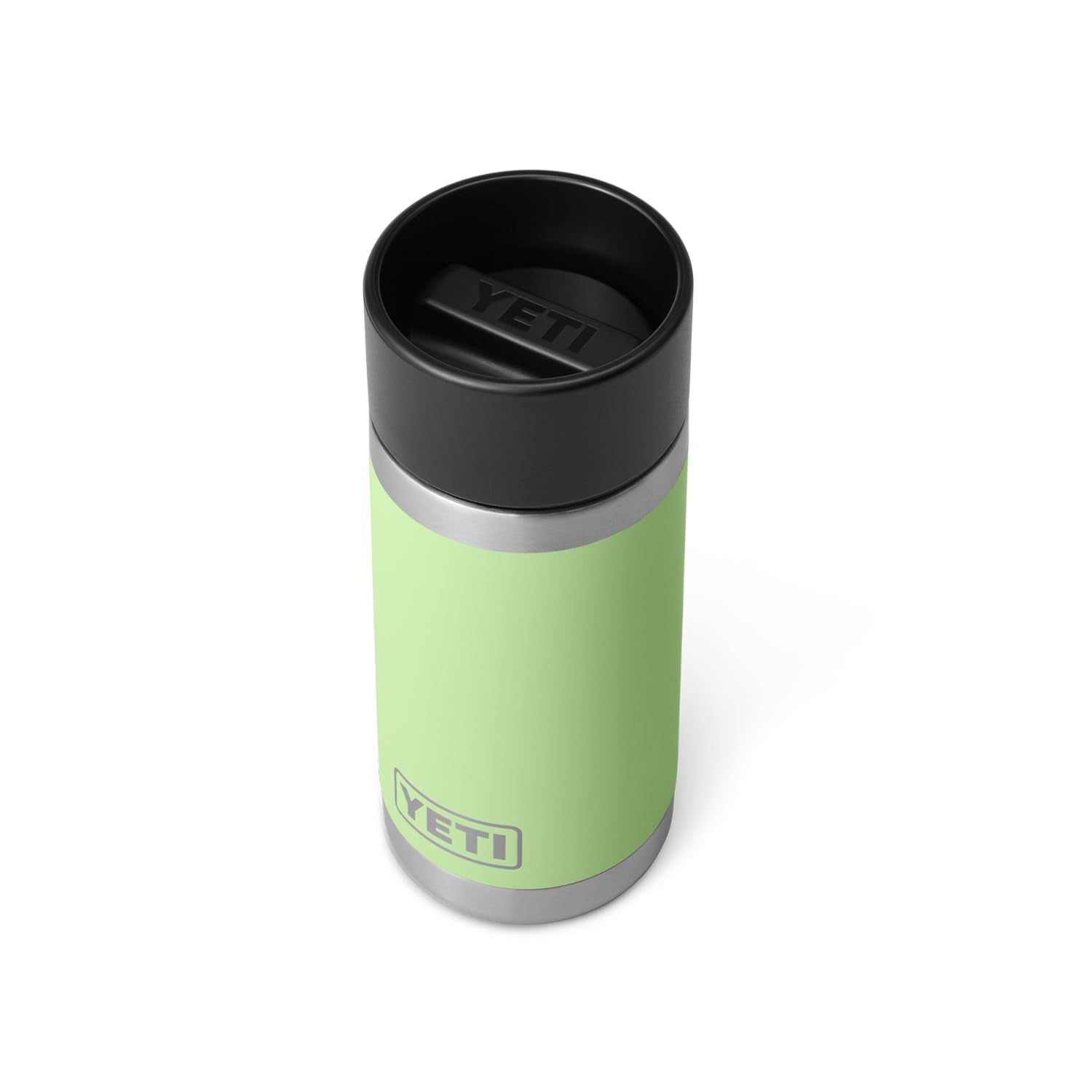 YETI Rambler 12 oz Bottle, Stainless Steel, Vacuum Insulated, with Hot Shot Cap