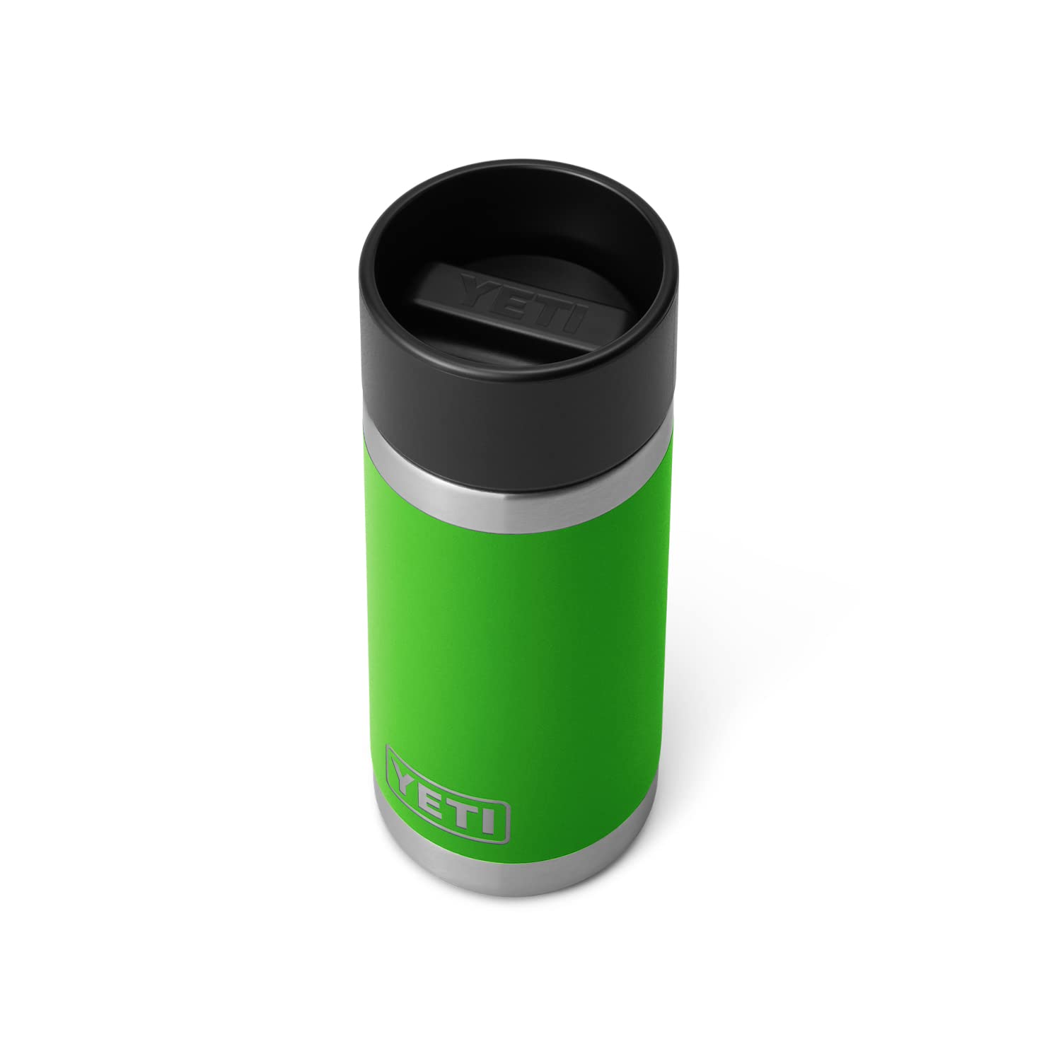 YETI Rambler 12 oz Bottle, Stainless Steel, Vacuum Insulated, with Hot Shot Cap