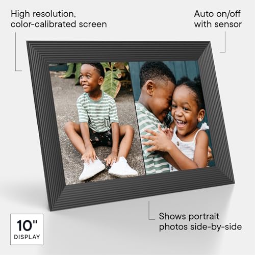 Aura Digital Picture Frame - 10.1" HD Mat Display | Wirecutter&