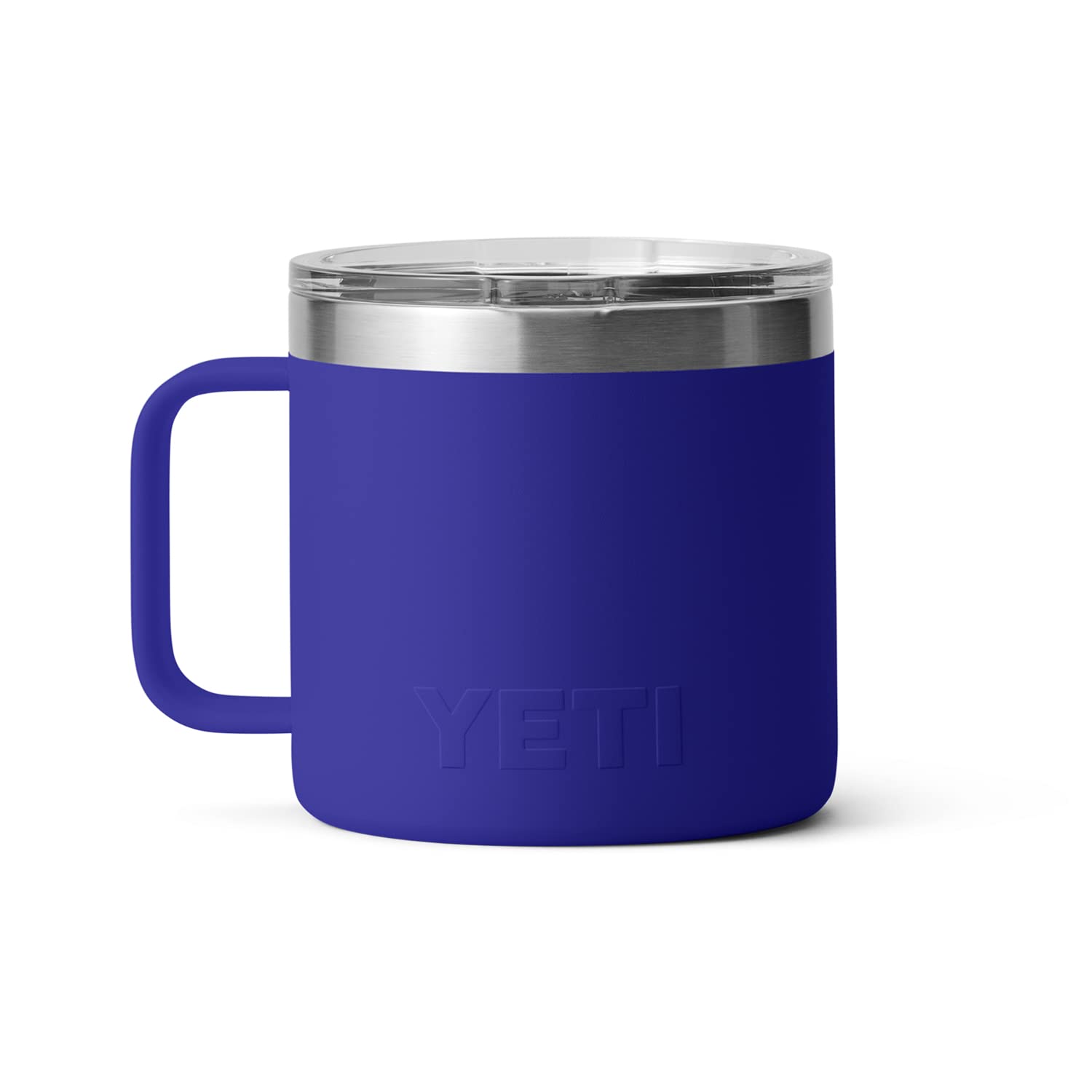 YETI Rambler 14 oz Mug, Vacuum Insulated, Stainless Steel with MagSlider Lid, Stainless