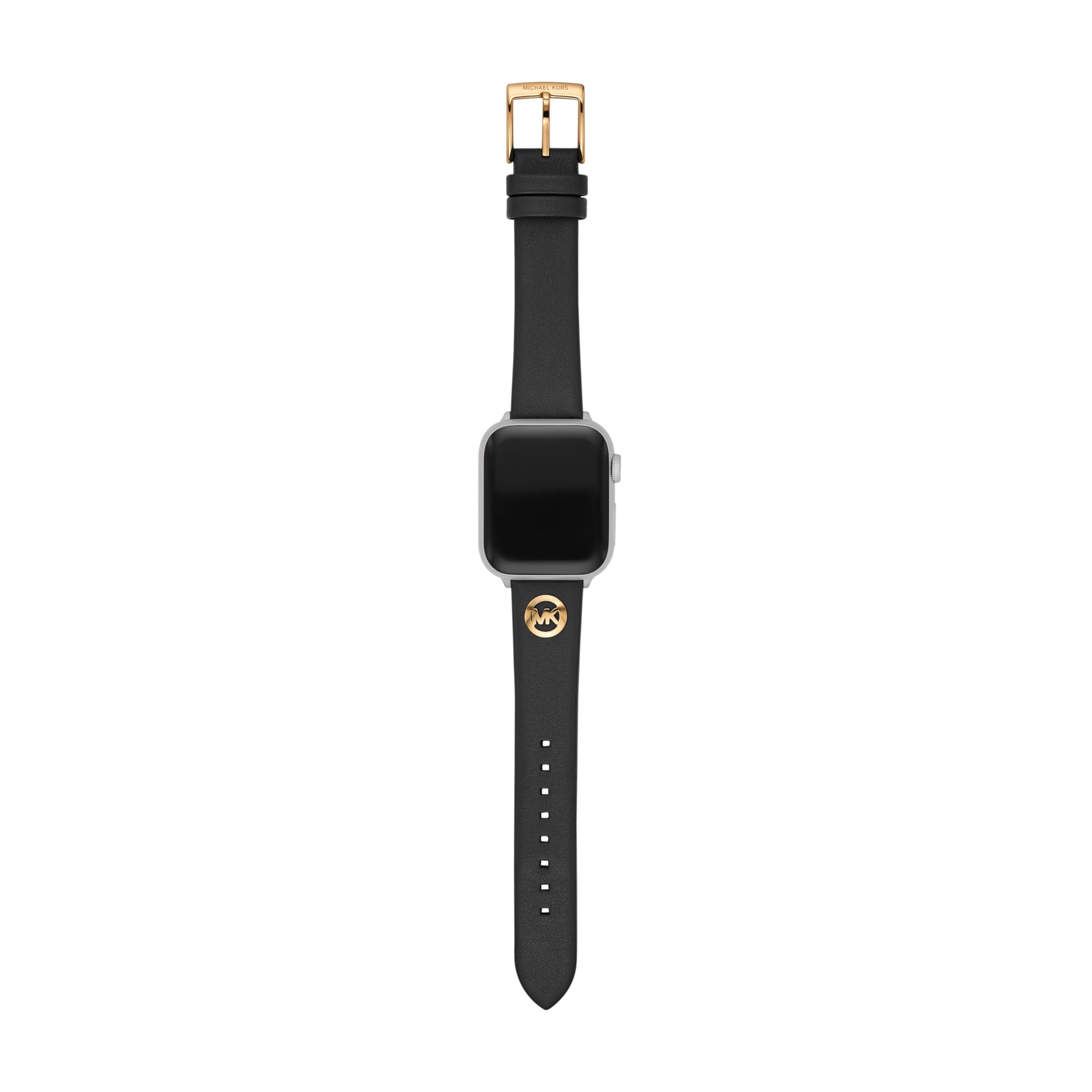 Michael Kors Band for Apple Watch; Silicone or Leather Smart Watch Bands for Women; Compatible with Apple Watch 38mm, 40mm, 41mm