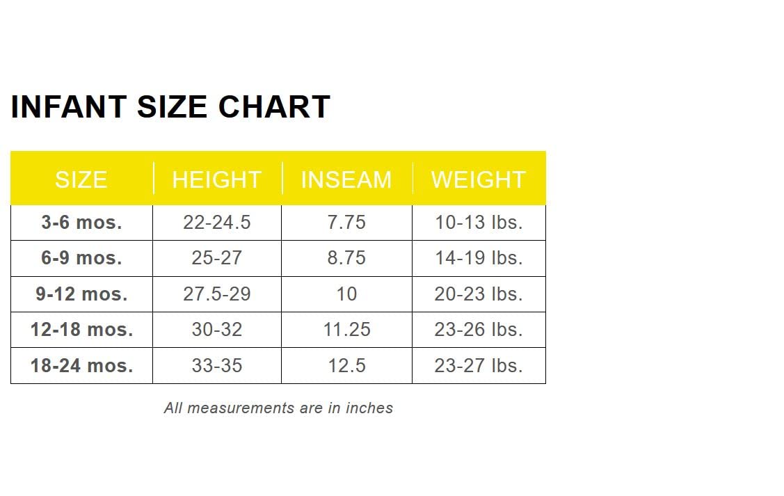 Arctix Infant/Toddler Chest High Snow Bib Overalls