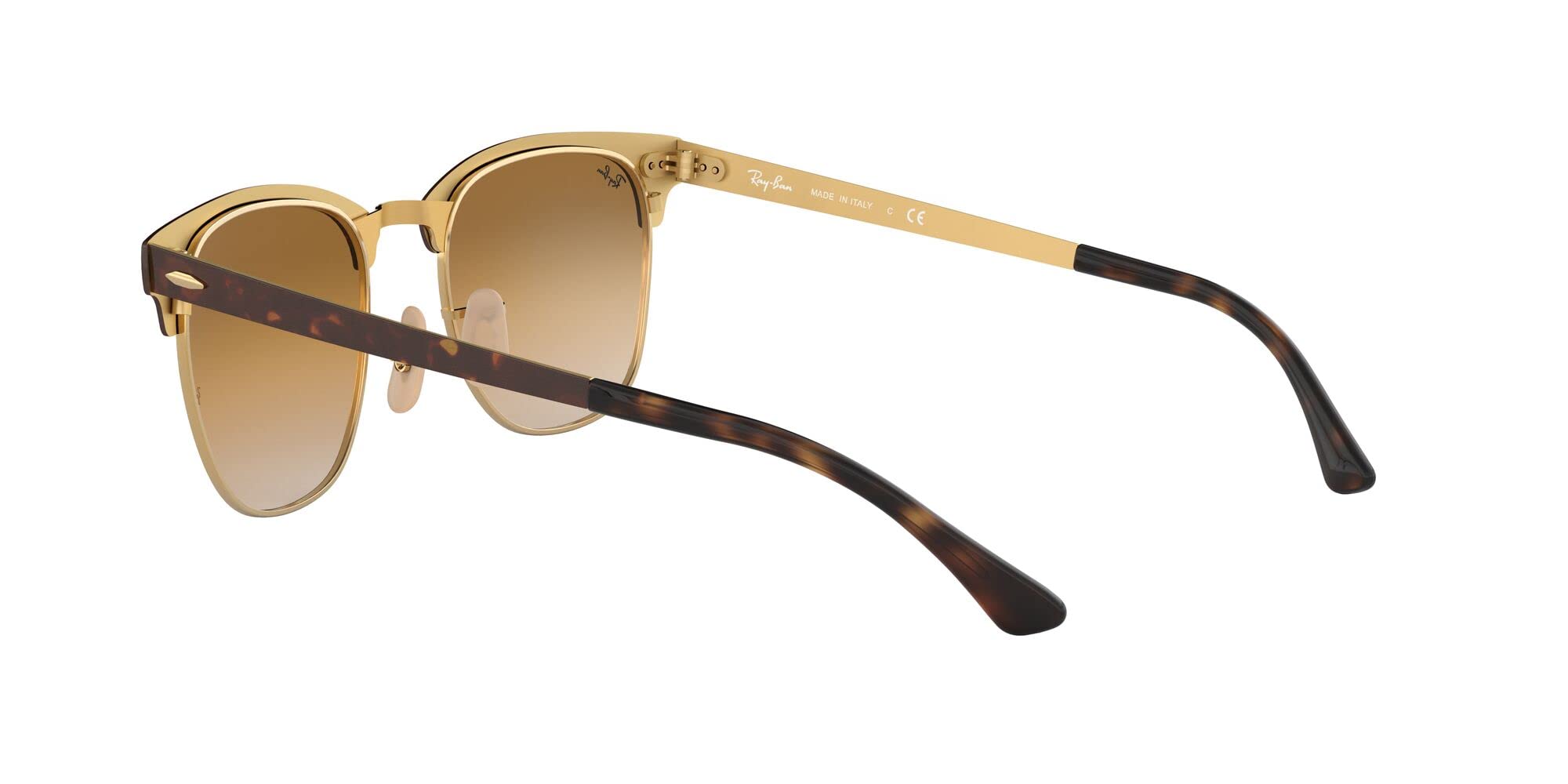 Ray-Ban RB3716 Clubmaster Metal Square Sunglasses