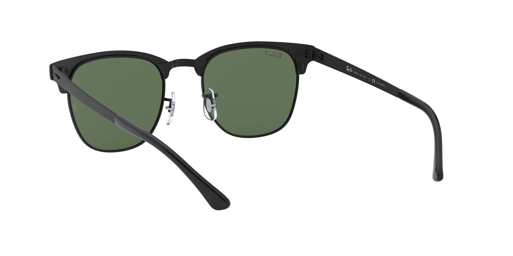Ray-Ban RB3716 Clubmaster Metal Square Sunglasses