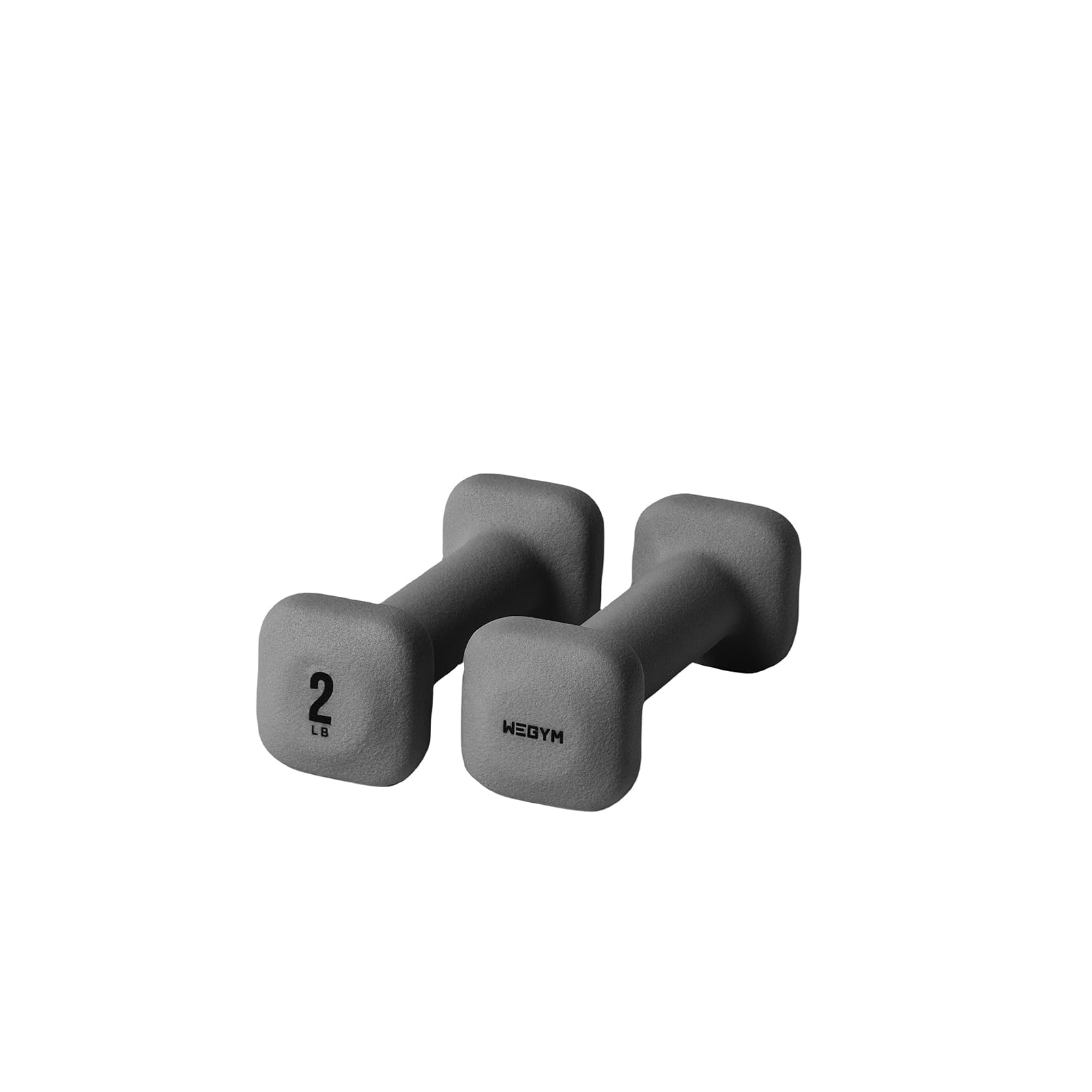 WeGym SafeGrip Dumbbells, Anti-Slip, Anti-Roll, Thick Handles, Free Weights, Square Dumbbells for Secure Workouts at Home, Weightlifting, and Personal Training