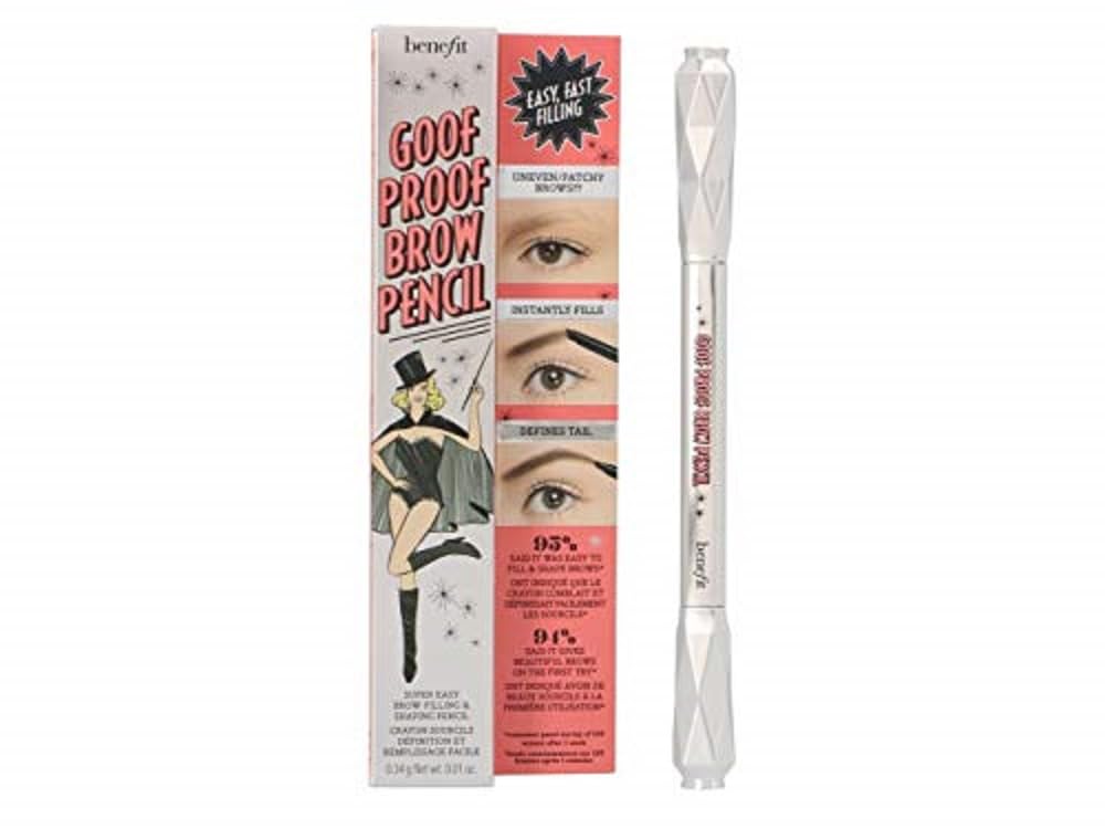 BENEFIT COSMETICS Goof Proof Brow Pencil 03 Warm Light Brown