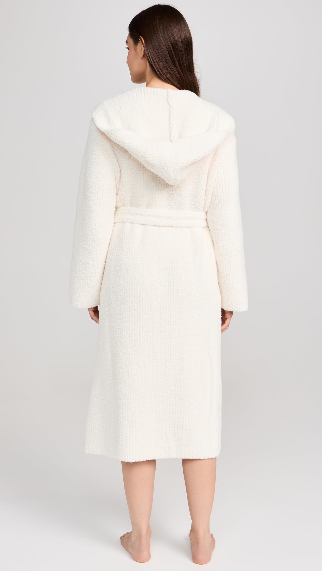 Barefoot Dreams CozyChic Ribbed Hooded Robe