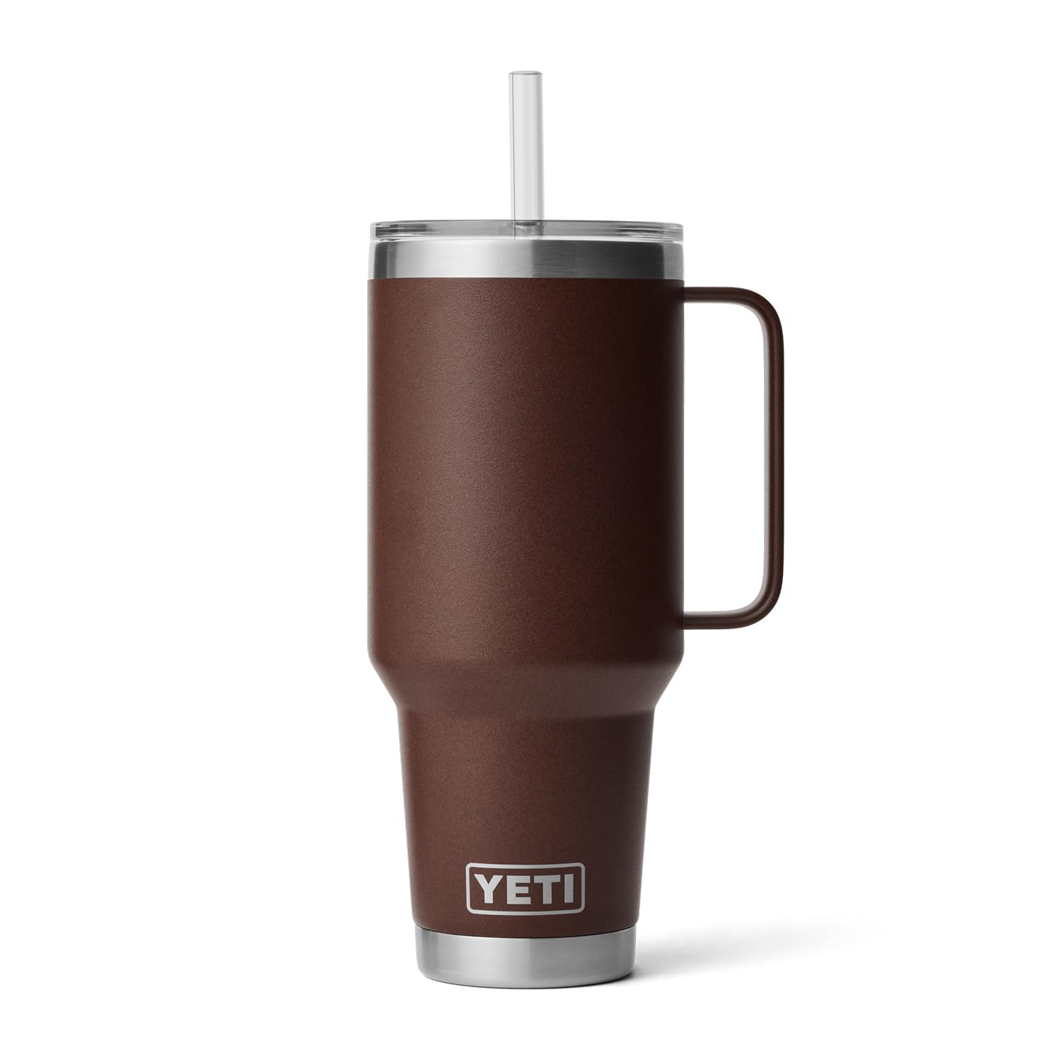 YETI Rambler Tumbler with Handle and Straw Lid, Vacuum Insulated Travel Mug, Stainless Steel