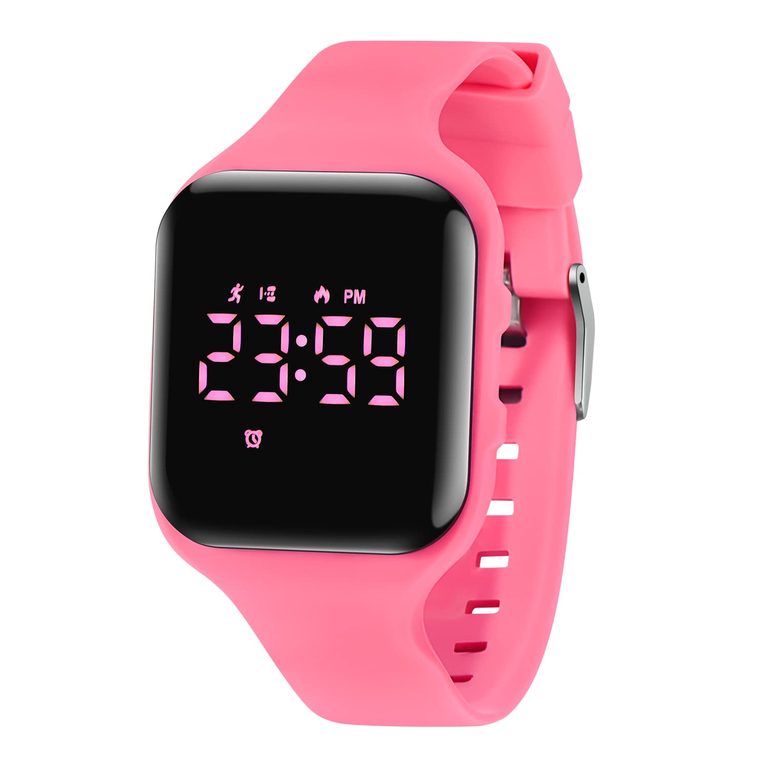 Kids Watch, No App Fitness Tracker Watch for Kids Teenager Digital Watch with Steps Counter/Distance/Calories/Alarm/Stopwatch Fitness Watch for Kids Girls Boys Gift for Teens