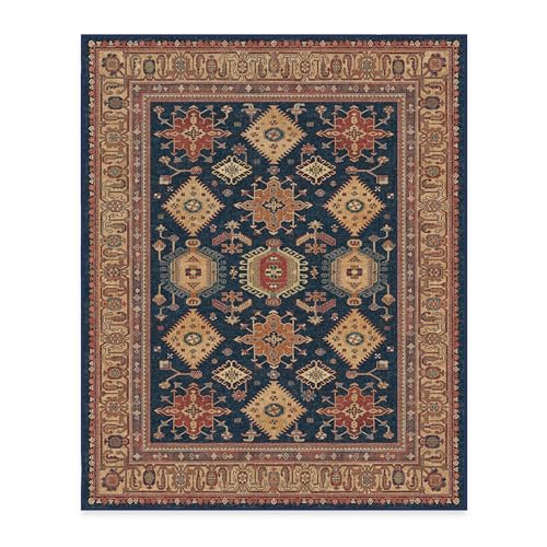 RUGGABLE – Cambria Ruby – Machine Washable Runner Rug – Pet & Child Friendly – Stain & Water Resistant – Non-Slip – 2.5&