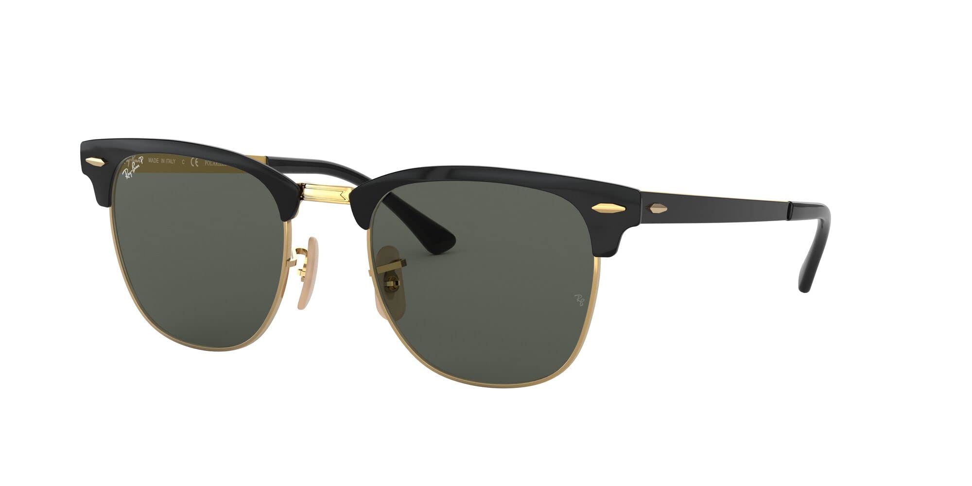 Ray-Ban RB3716 Clubmaster Metal Square Sunglasses