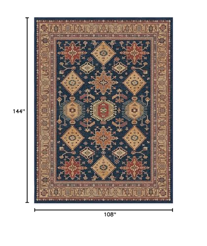 RUGGABLE – Cambria Ruby – Machine Washable Runner Rug – Pet & Child Friendly – Stain & Water Resistant – Non-Slip – 2.5&