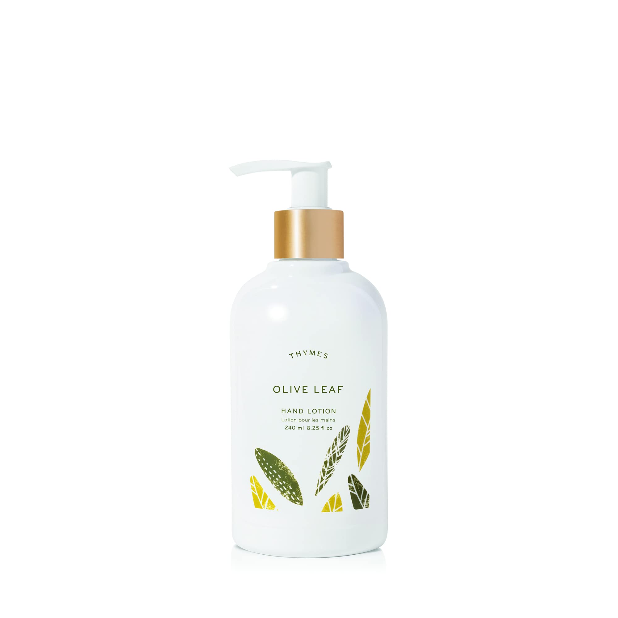 Thymes Hand Lotion Gold Pump - 8.25 Fl Oz - Eucalyptus
