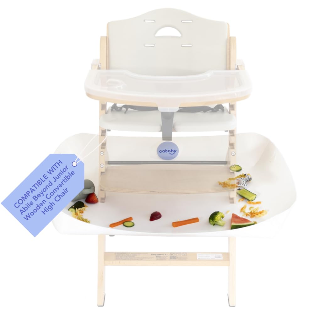 CATCHY - Food Catcher - Compatible with Stokke Clikk High Chair - Highchair Sold SEPARATELY - Baby & Toddler Food & Mess Catcher - Under High Chair Accessory - Baby Feeding Essentials