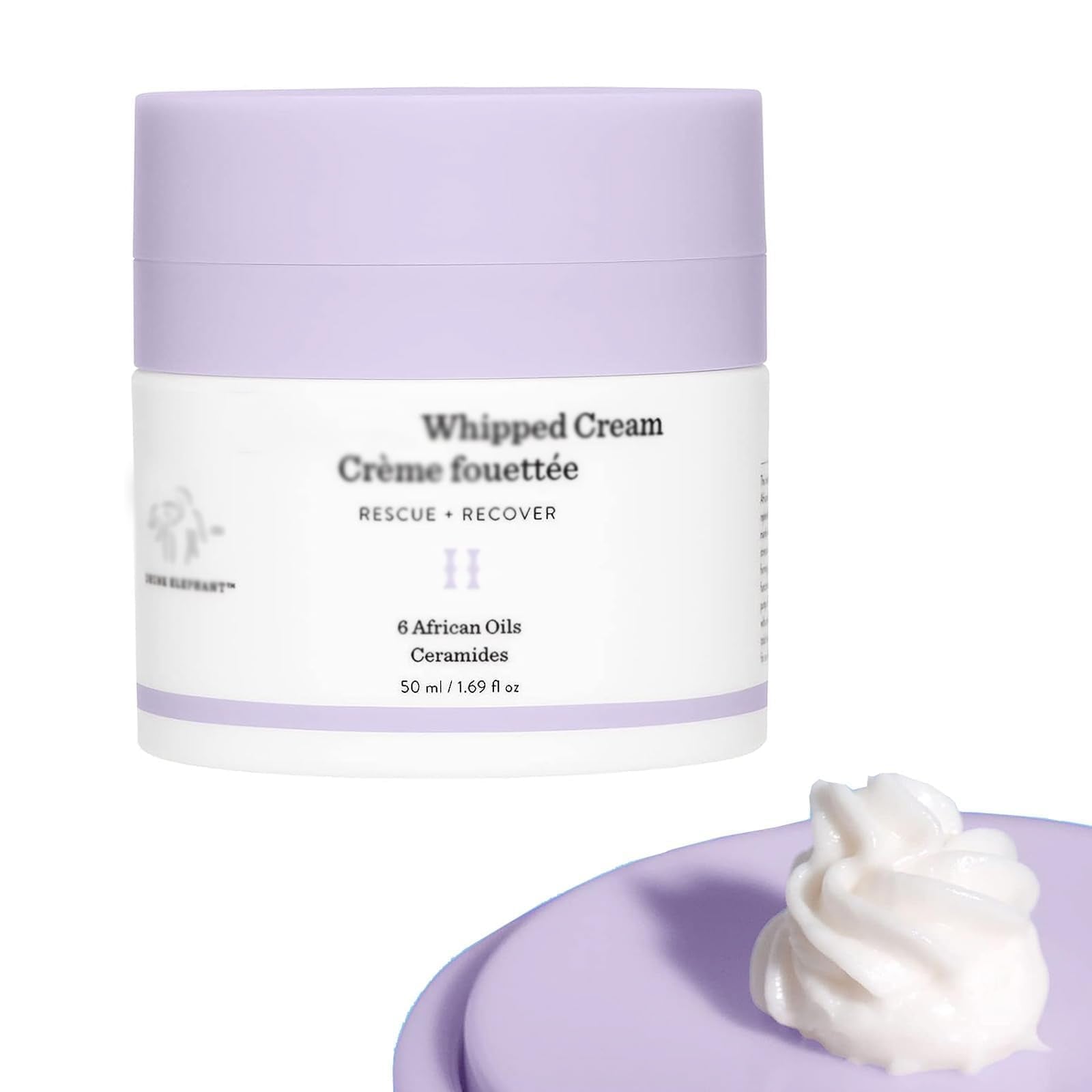Elephant Bubble Retro Whipped Cream, 50ml Elephant Bubble Whipped Cream, Replenishing Moisturizer for Skin (A-1PCS)