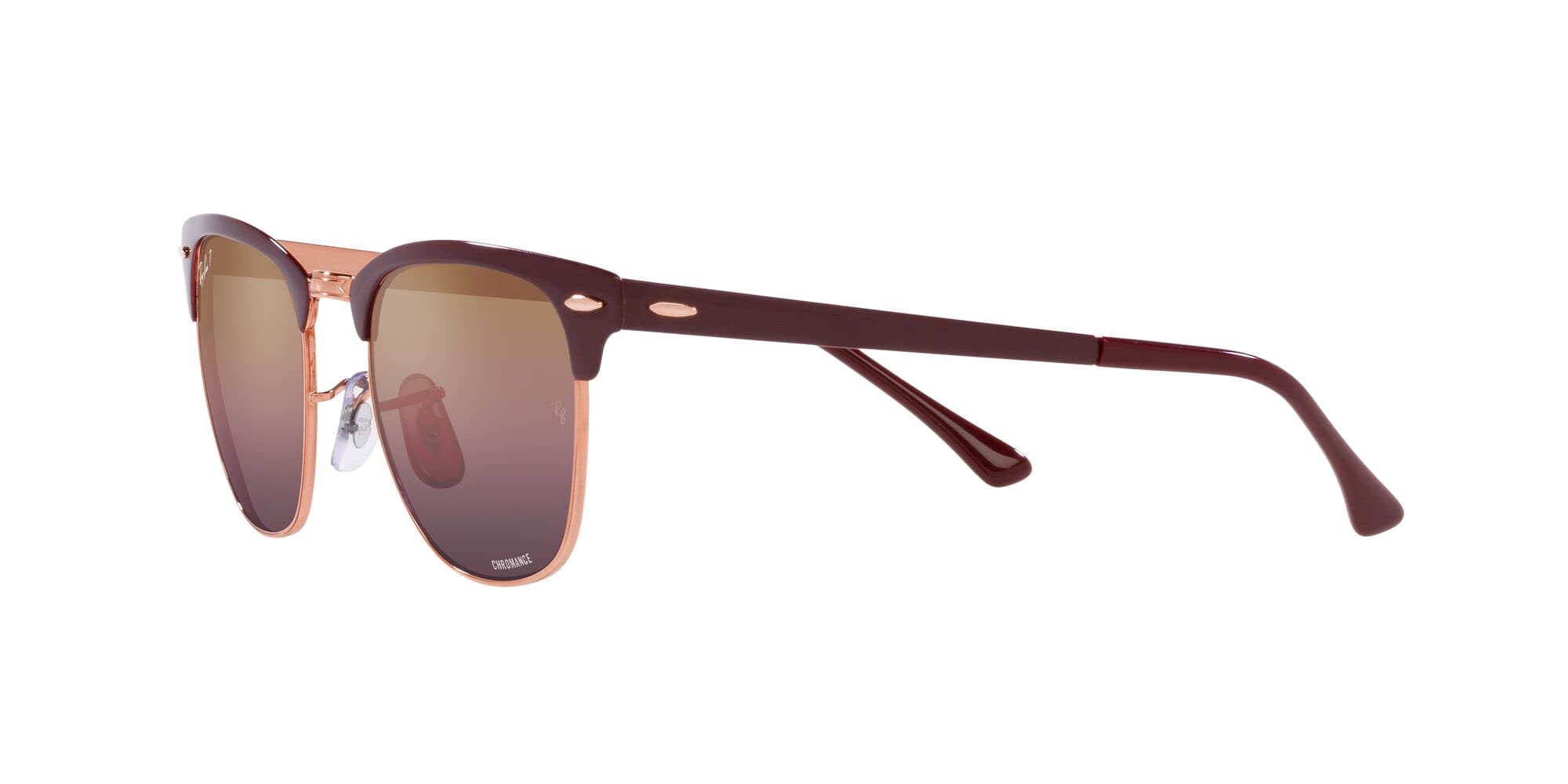 Ray-Ban RB3716 Clubmaster Metal Square Sunglasses