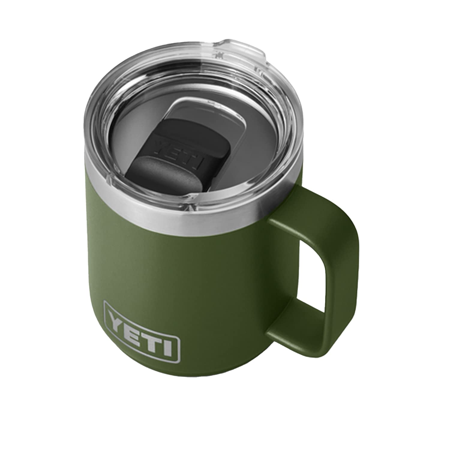 YETI Rambler 10 oz Stackable Mug, Vacuum Insulated, Stainless Steel with MagSlider Lid