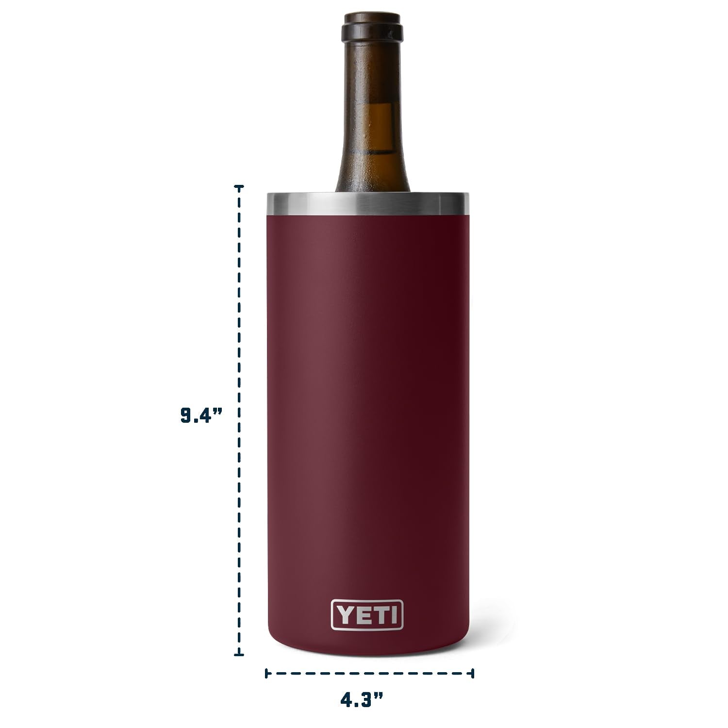 YETI Rambler Wine Chiller, Fits Most Wine Bottles