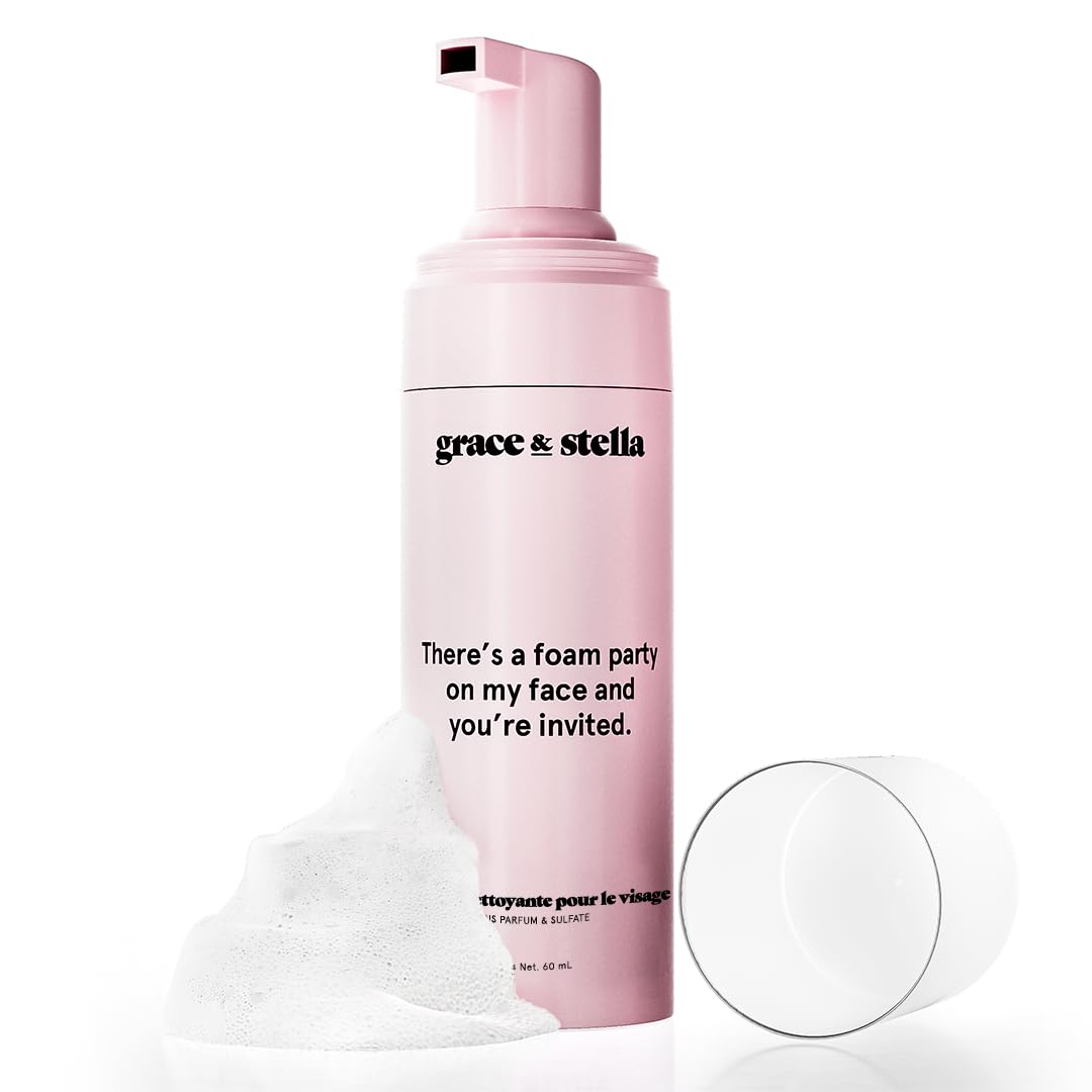grace & stella Cleansing Balm (4.3 oz/125 ml) Makeup Cleansing Balm - Makeup Remover Balm for All Skin Types