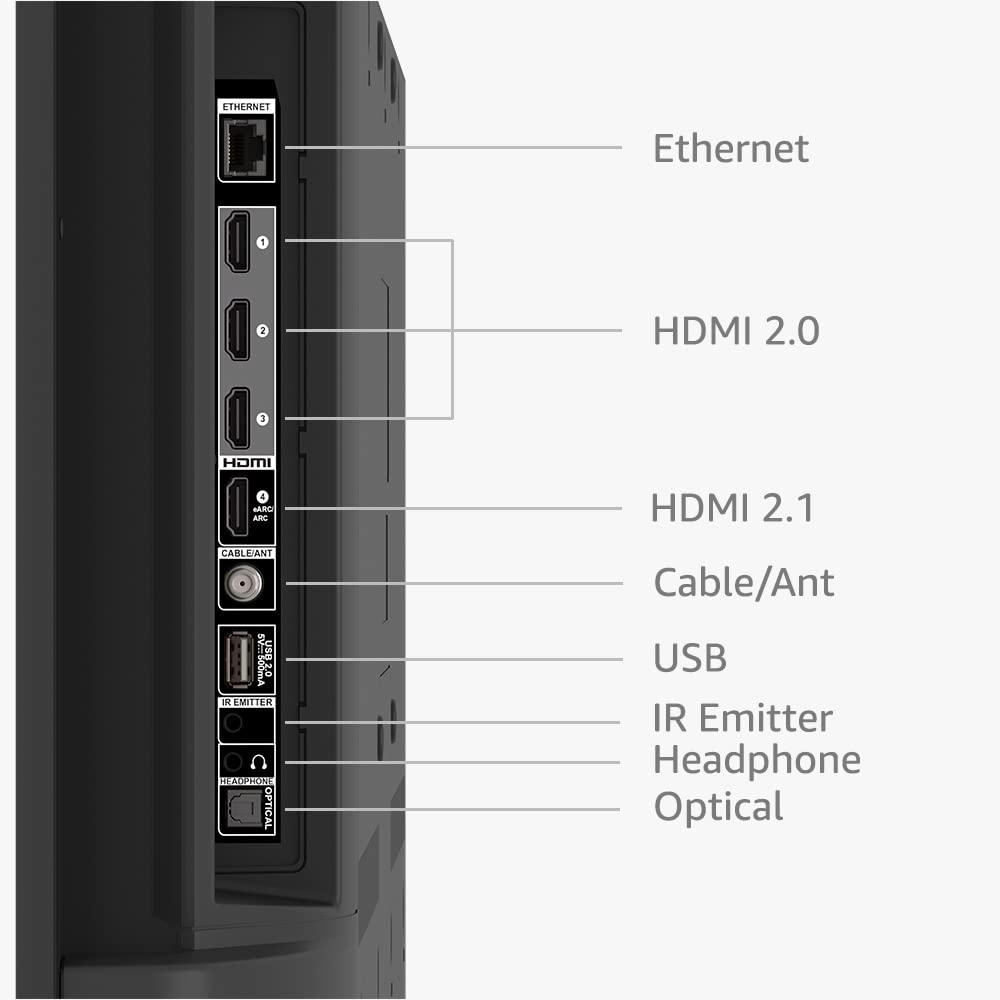 Amazon Fire TV 50" Omni QLED Series 4K UHD smart TV, Dolby Vision IQ, Fire TV Ambient Experience, local dimming, hands-free with Alexa