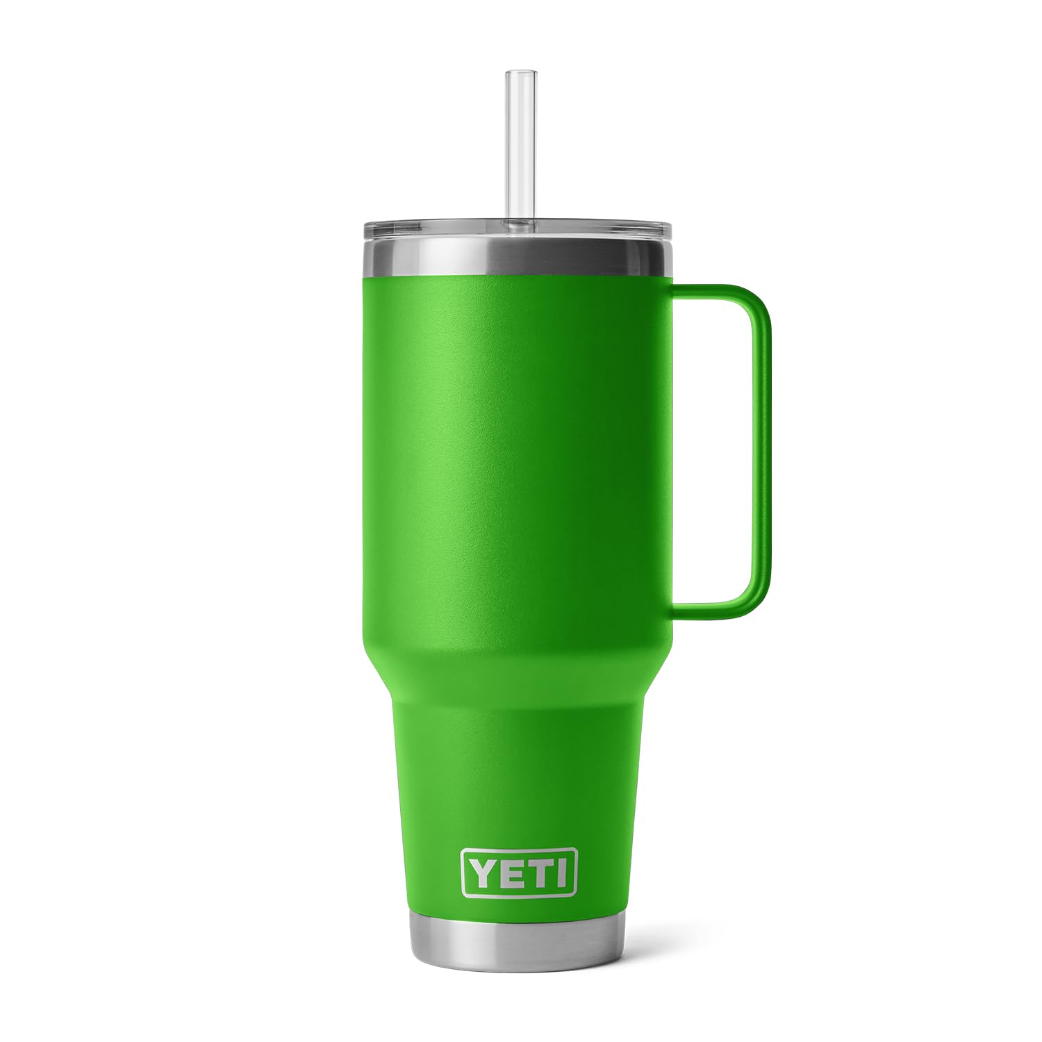 YETI Rambler Tumbler with Handle and Straw Lid, Vacuum Insulated Travel Mug, Stainless Steel