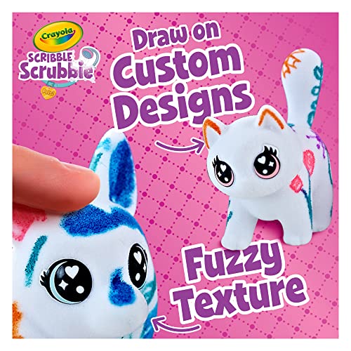 Crayola Scribble Scrubbie Peculiar Pets Tub Playset, Creative Toys