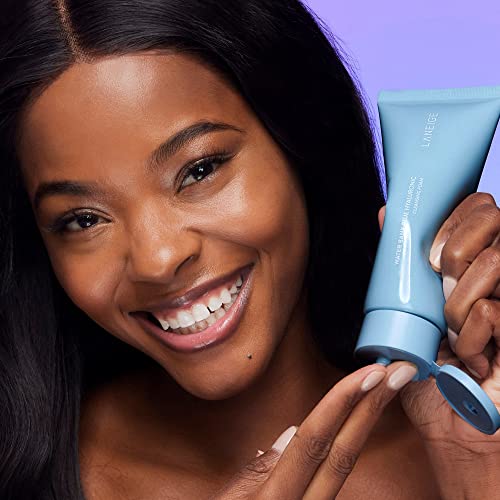 LANEIGE Icons To Go & Besties Set: Water Bank Cream, Cream Skin, Water Sleeping Mask, Lip Sleeping Mask, Hyaluronic Acid, Squalane, Coconut Oil, Vitamin C, Travel Friendly