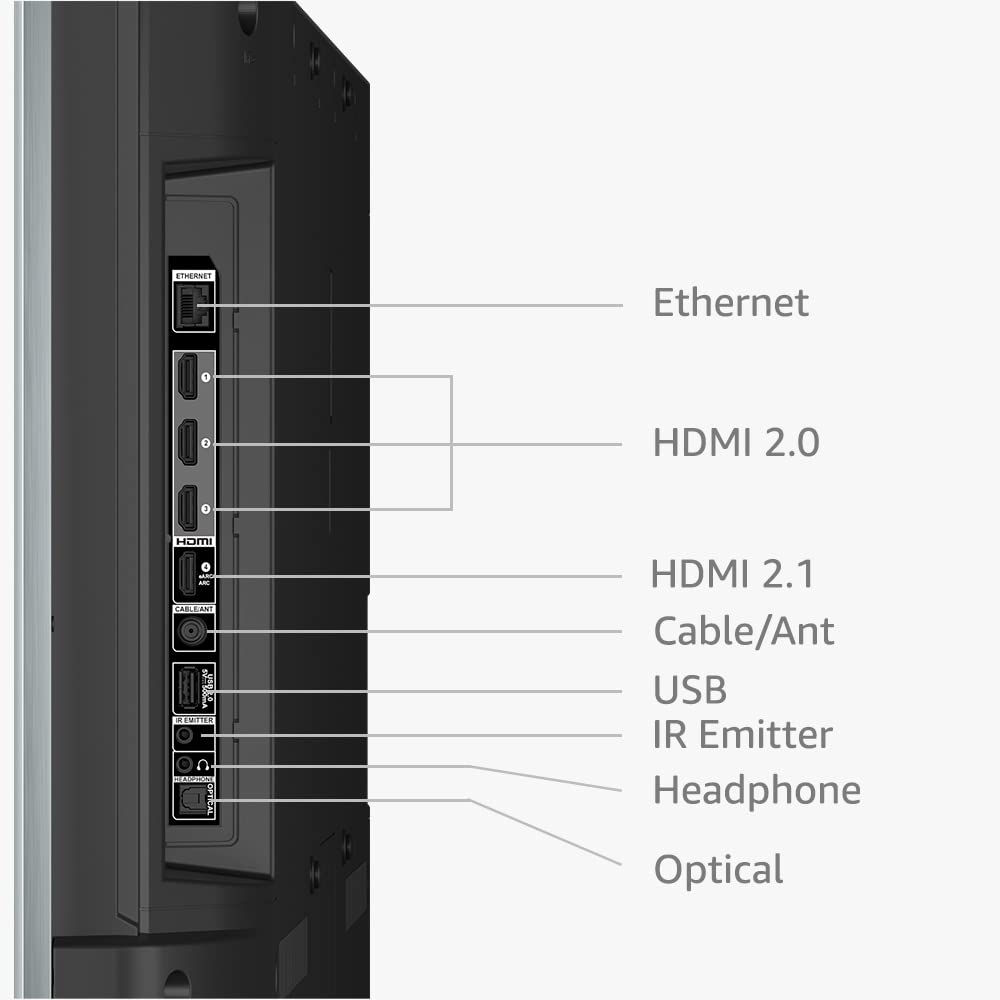 Amazon Fire TV 50" Omni QLED Series 4K UHD smart TV, Dolby Vision IQ, Fire TV Ambient Experience, local dimming, hands-free with Alexa