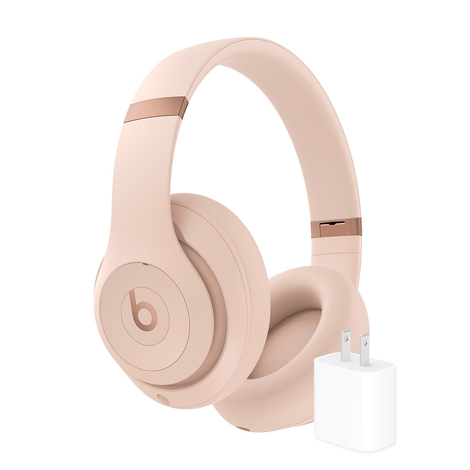 Beats Studio Pro - Wireless Bluetooth Noise Cancelling Headphones - Personalized Spatial Audio, USB-C Lossless Audio, Apple & Android Compatibility, Up to 40 Hours Battery Life - Matte White