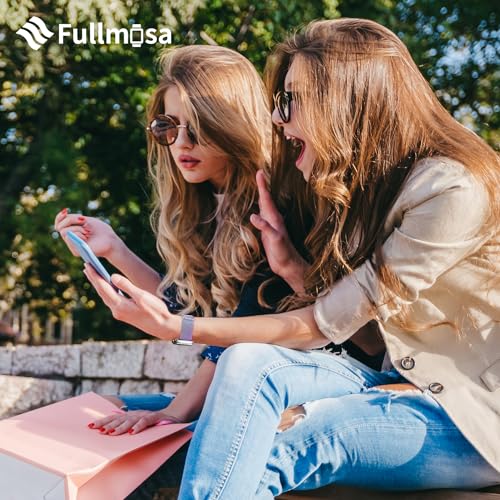 Fullmosa Compatible with Apple Watch Band 49mm 46mm 45mm 44mm 42mm 41mm 40mm 38mm Women Men, Stainless Steel Milanese Loop Replacement iWatch Bands Ultra 2/1 Series 10 9 8 7 6 5 4 3 2 1 SE