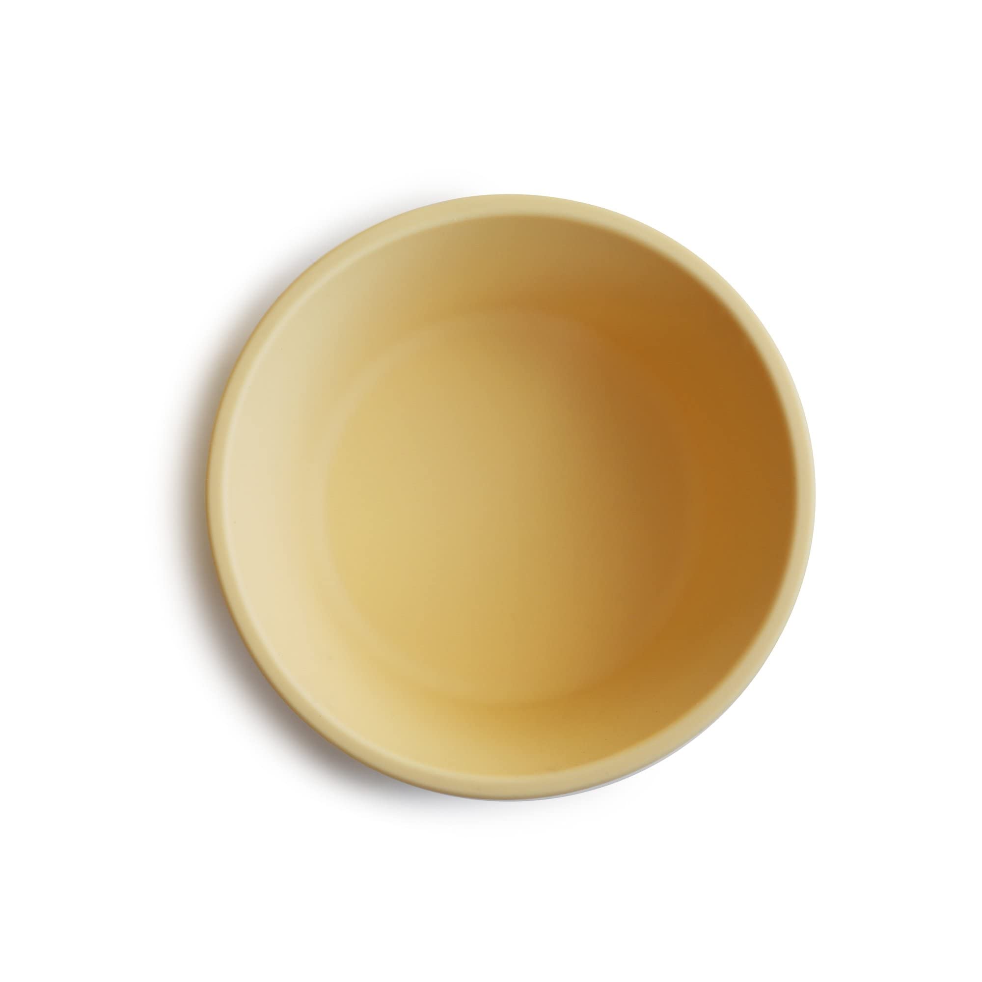 mushie Silicone Suction Bowl | BPA-Free Non-Slip Design (Ivory)
