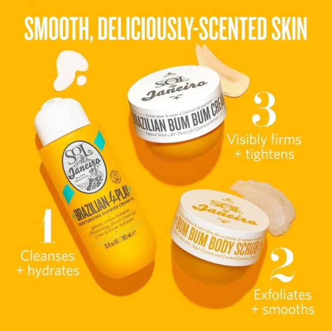 SOL DE JANEIRO Brazilian Play Moisturizing Shower Cream Gel Body Wash