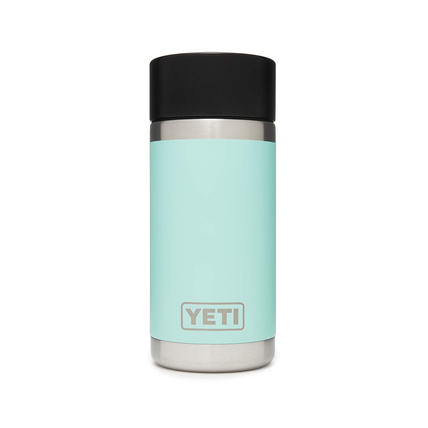 YETI Rambler 12 oz Bottle, Stainless Steel, Vacuum Insulated, with Hot Shot Cap