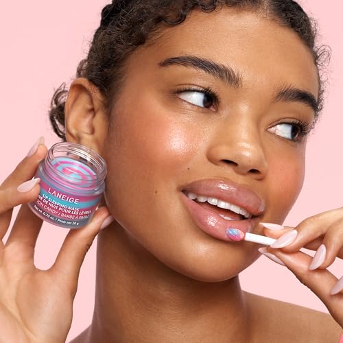 LANEIGE Lip Sleeping Mask: Nourish, Hydrate, Vitamin C, Murumuru & Shea Butter, Antioxidants, Flaky, Dry Lips