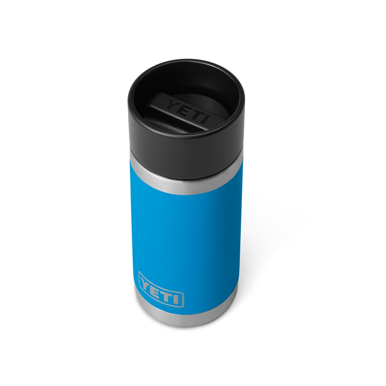YETI Rambler 12 oz Bottle, Stainless Steel, Vacuum Insulated, with Hot Shot Cap