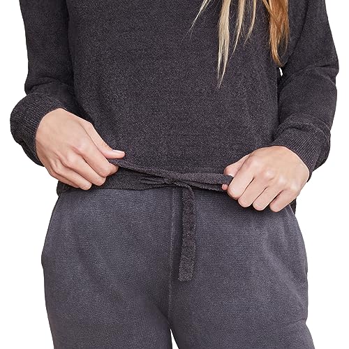 Barefoot Dreams CozyChic Ultra Lite Slouchy Pullover for Women, Ultra Soft Long Sleeve, Crew Neck Pullover