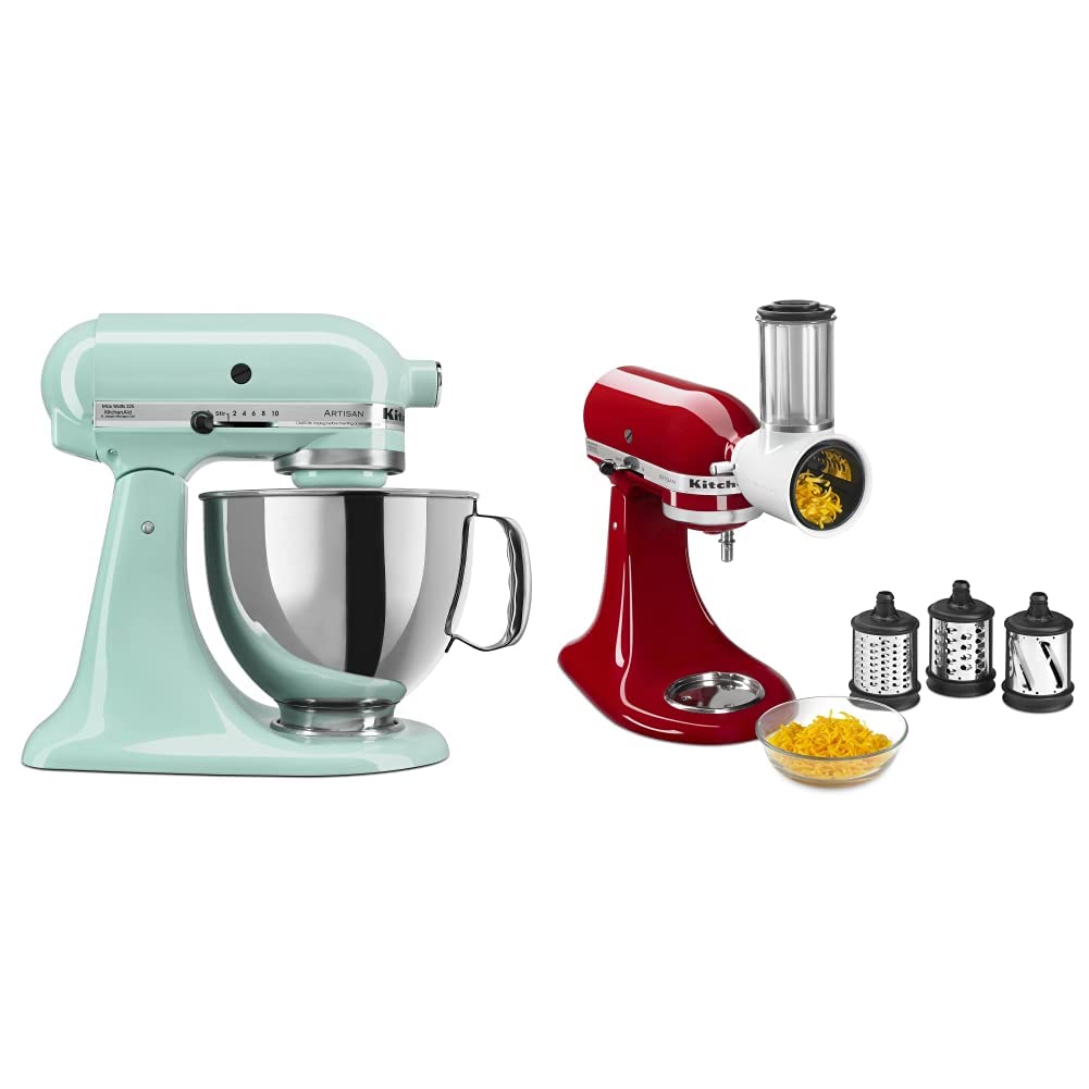 KitchenAid Artisan Series 5-Quart Tilt-Head Stand Mixer, Almond Cream, KSM150PSAC