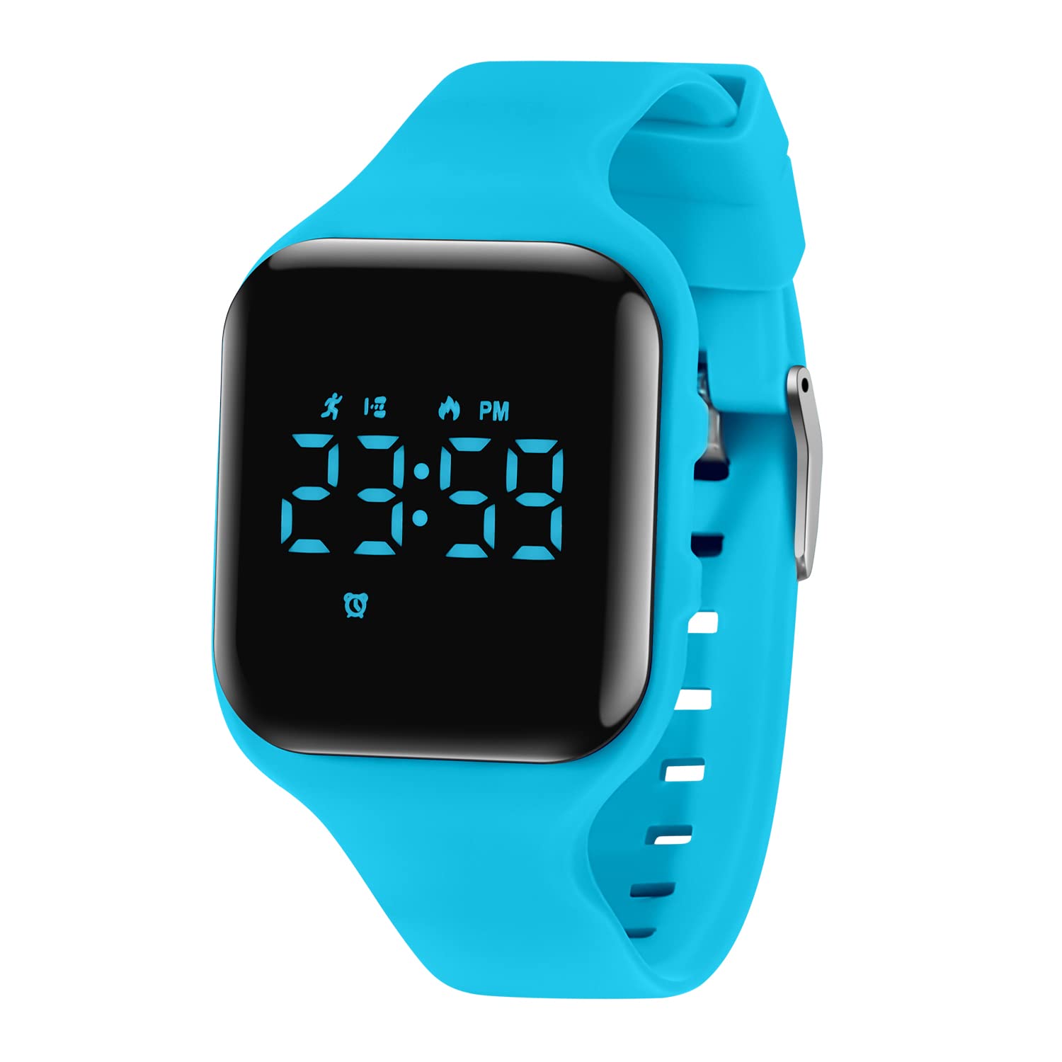 Kids Watch, No App Fitness Tracker Watch for Kids Teenager Digital Watch with Steps Counter/Distance/Calories/Alarm/Stopwatch Fitness Watch for Kids Girls Boys Gift for Teens