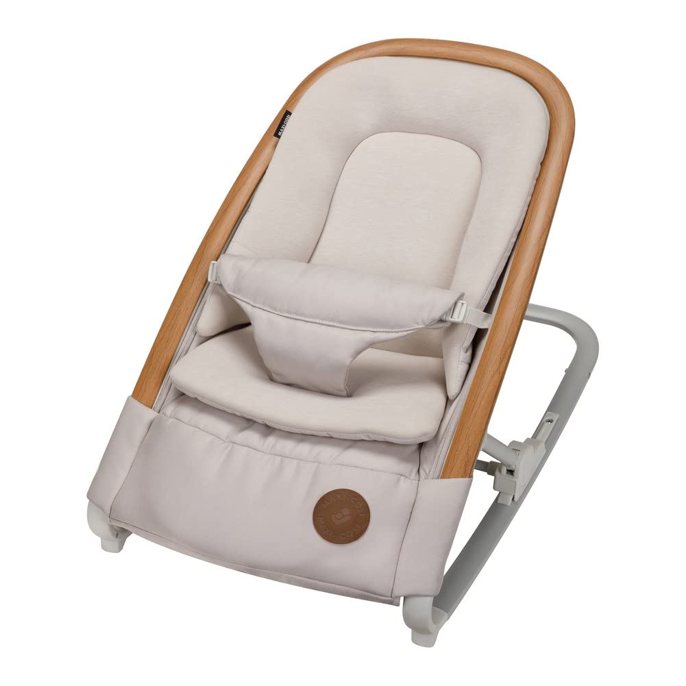 Maxi-Cosi 2-in-1 Kori Rocker, folds flat, travel, washable fabrics, Sand Horizon