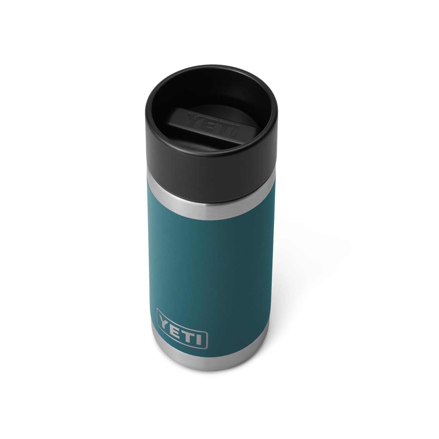 YETI Rambler 12 oz Bottle, Stainless Steel, Vacuum Insulated, with Hot Shot Cap