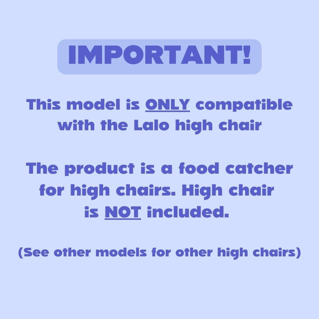 CATCHY - Food Catcher - Compatible with Stokke Clikk High Chair - Highchair Sold SEPARATELY - Baby & Toddler Food & Mess Catcher - Under High Chair Accessory - Baby Feeding Essentials